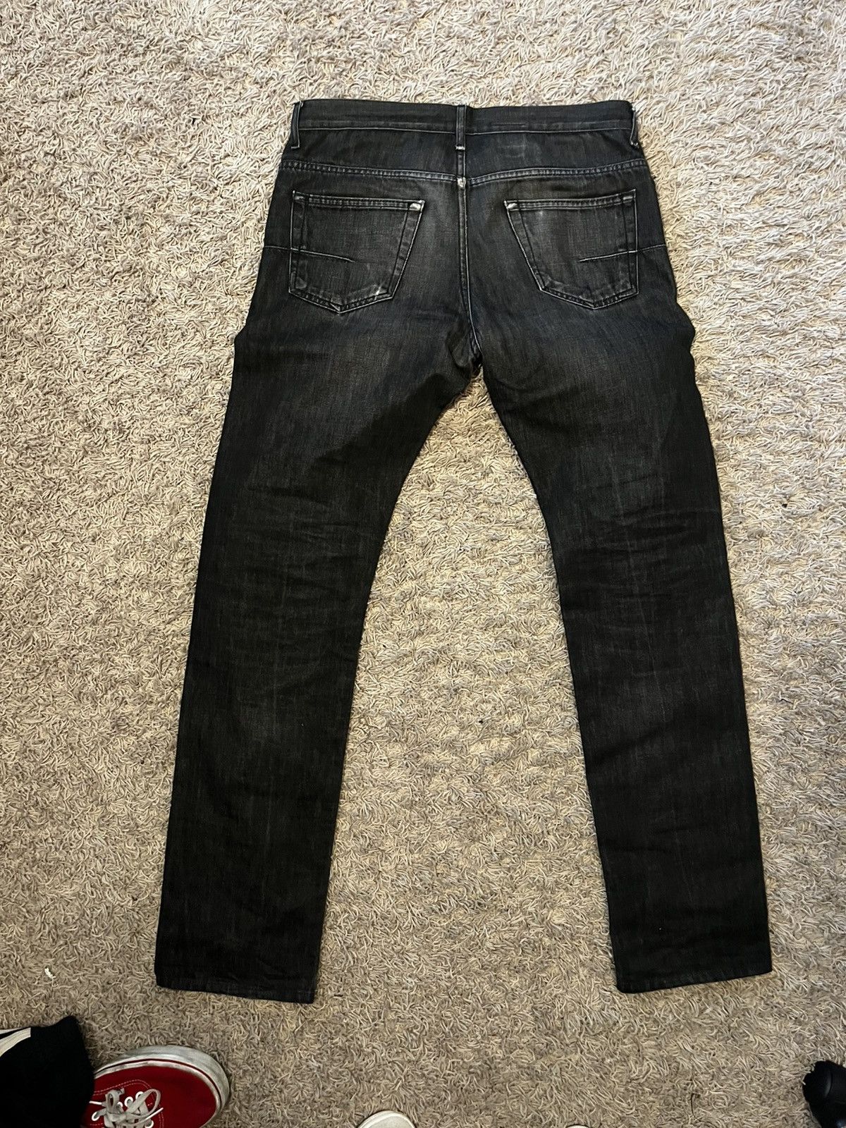 Dior dior homme black denim jeans Size US 32 / EU 48 - 6 Thumbnail