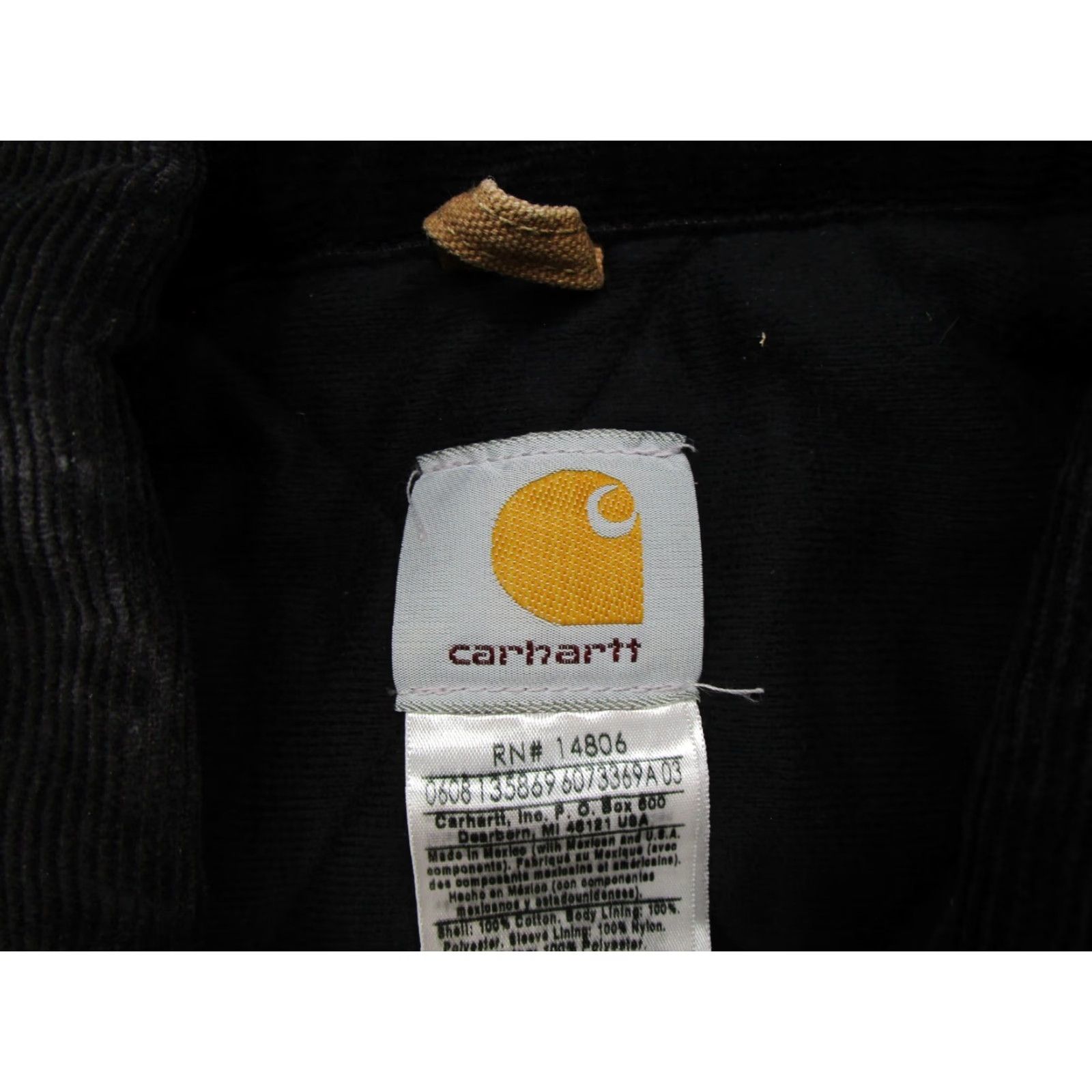 Carhartt VINTAGE Carhartt J14 CML Beige Quilt Lined Full Zip Jacket Bomber 2XL Men Size US XXL / EU 58 / 5 - 4 Thumbnail