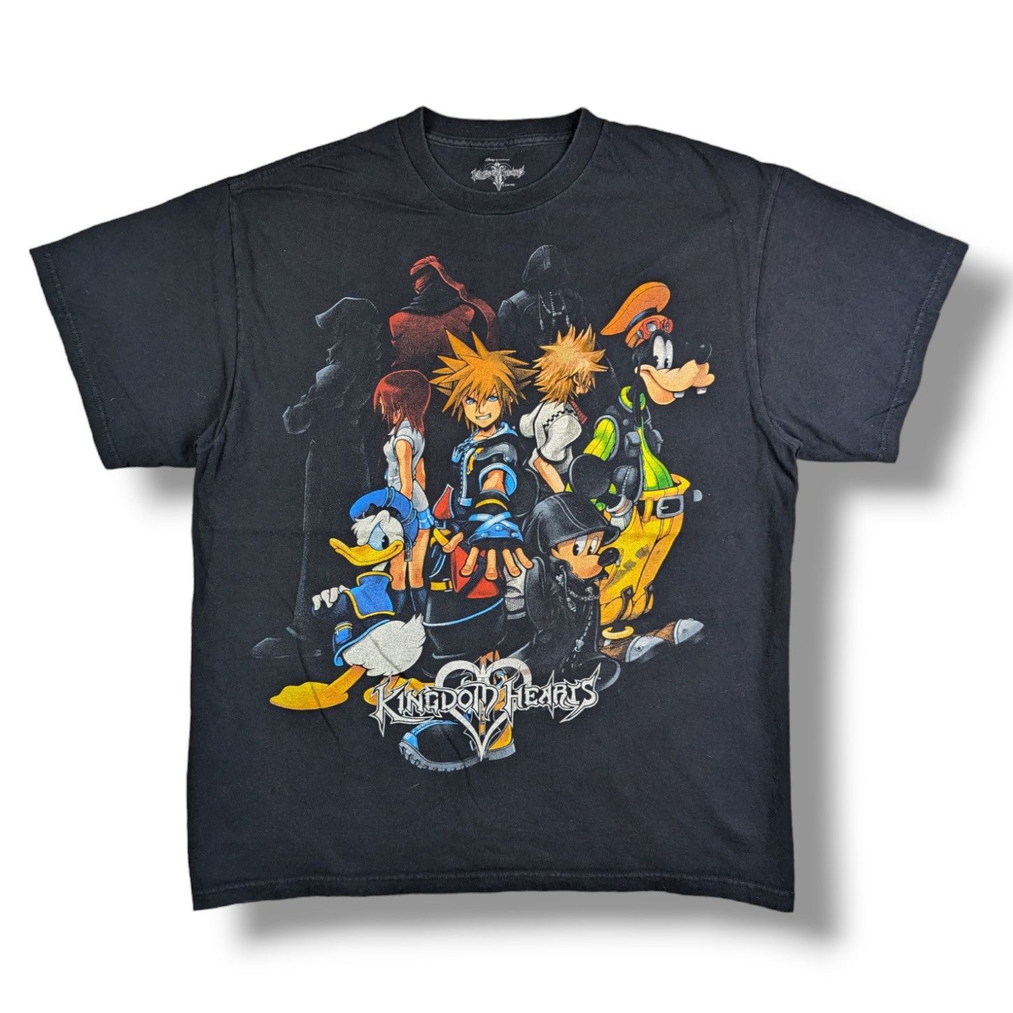 Disney RARE KINGDOM HEARTS DISNEY PLAYSTATION GAME T SHIRT Size US XL / EU 56 / 4 - 1 Thumbnail