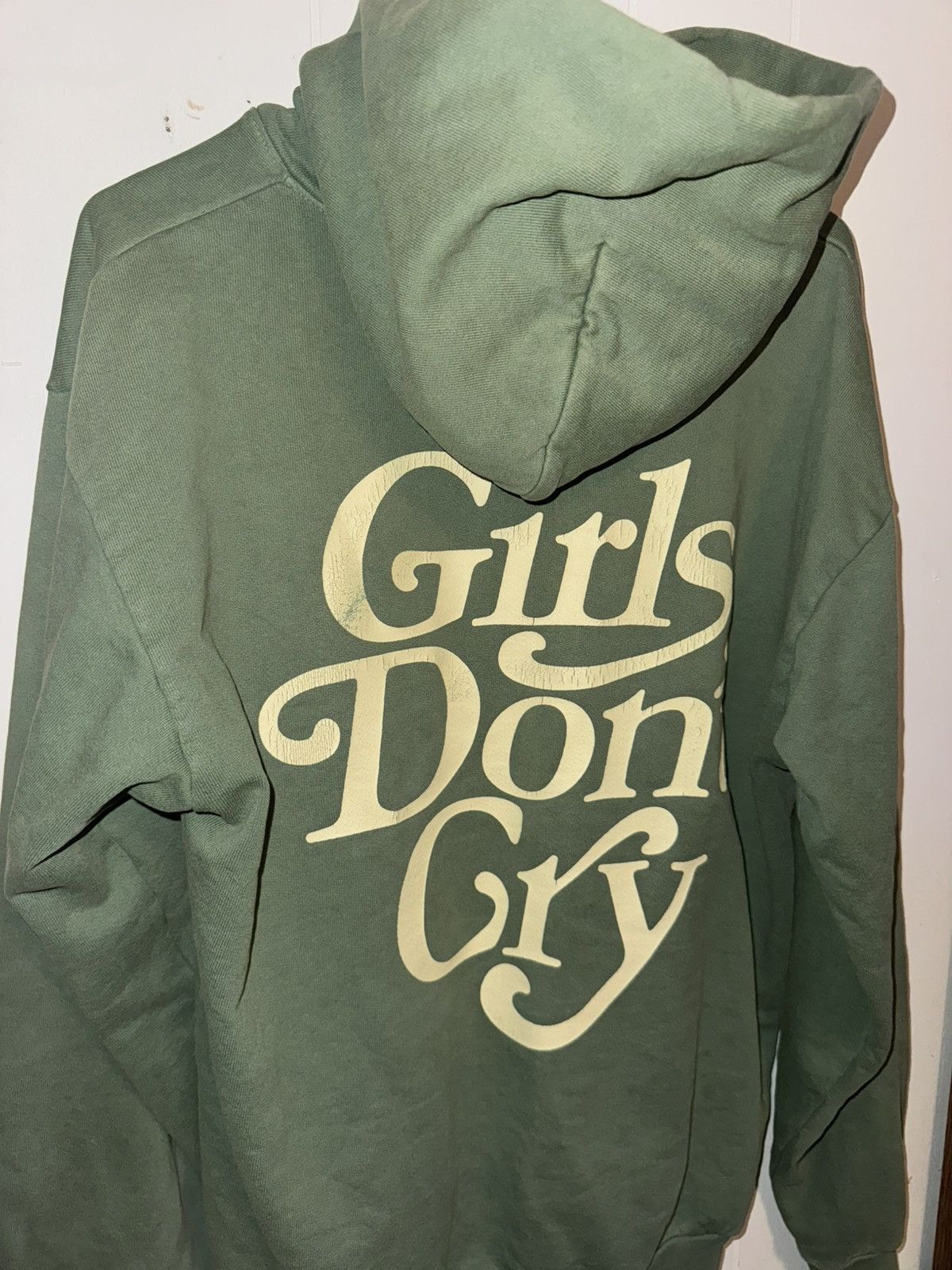 Girls Don't Cry × Nigo GIRLS DON’T CRY FOREST GREEN LOGO HOODIE Size US M / EU 48-50 / 2 - 2 Thumbnail