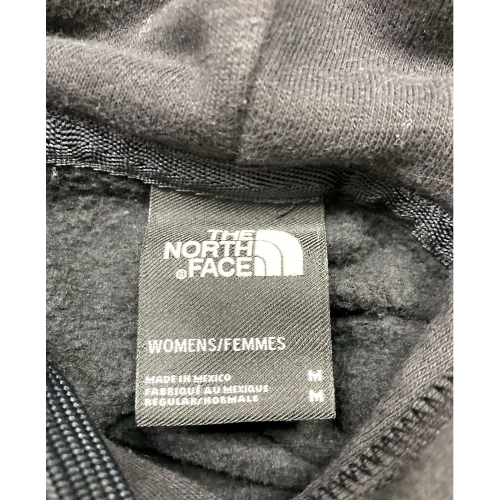 The North Face VINTAGE The North Face Hoodie Women Medium Black Logo Fleece Pullover Graphic Logo Size M / US 6-8 / IT 42-44 - 4 Thumbnail