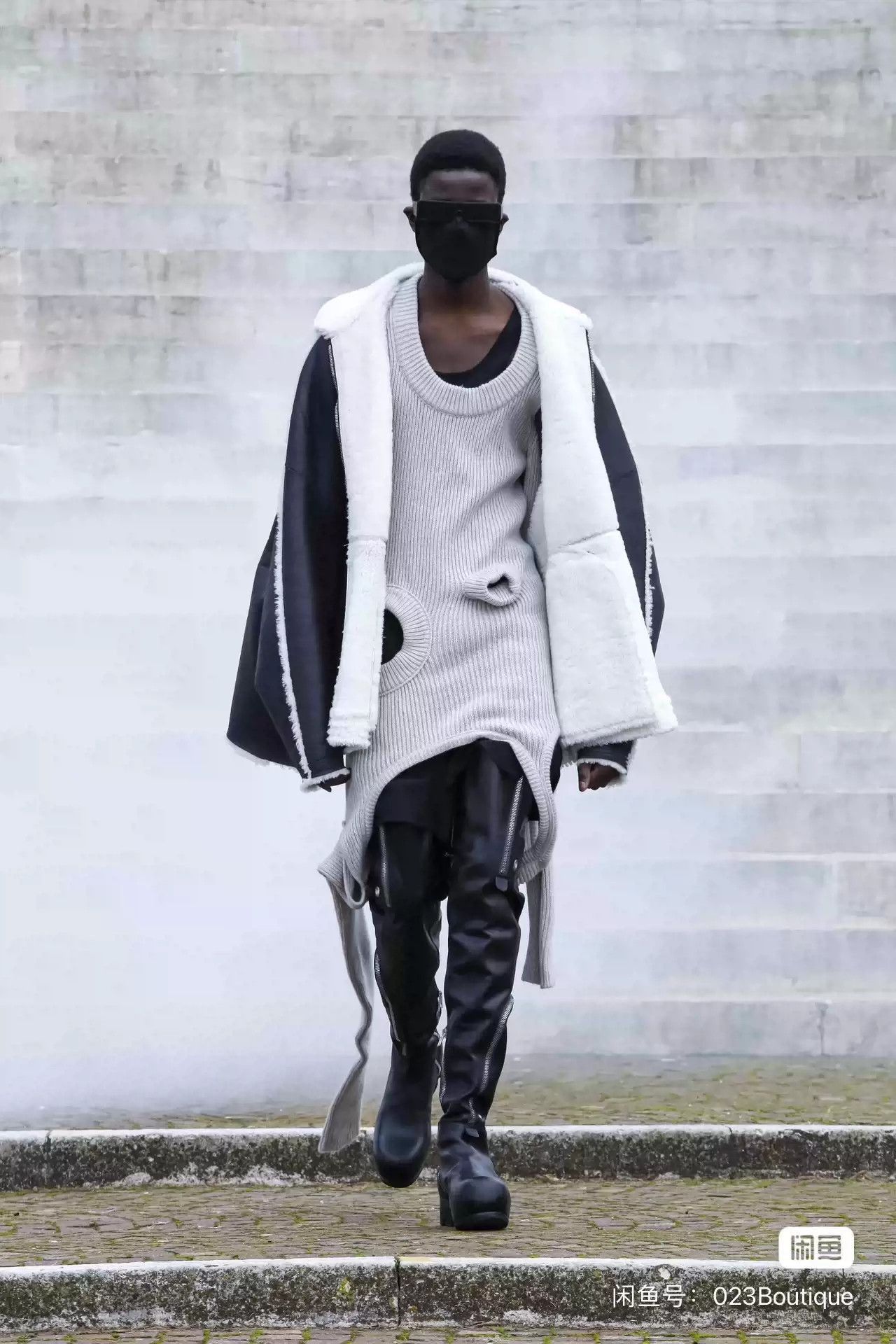 Rick Owens Rick owens FW21 gethsemane bananaBanana sweater-2505 Size US L / EU 52-54 / 3 - 7 Thumbnail
