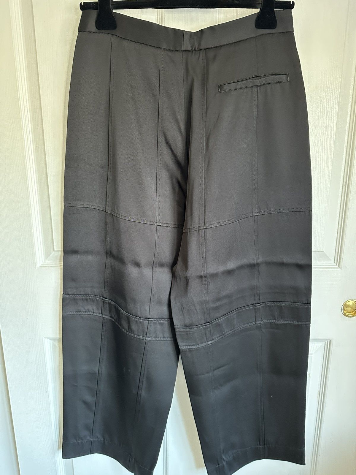 Jil Sander Heavy Viscose Silk Twill Trousers Size US 30 / EU 46 - 4 Thumbnail