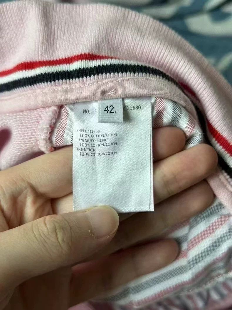 Other Thom Browne Pink knitted joggers Size 27" / US 4 / IT 40 - 2 Thumbnail
