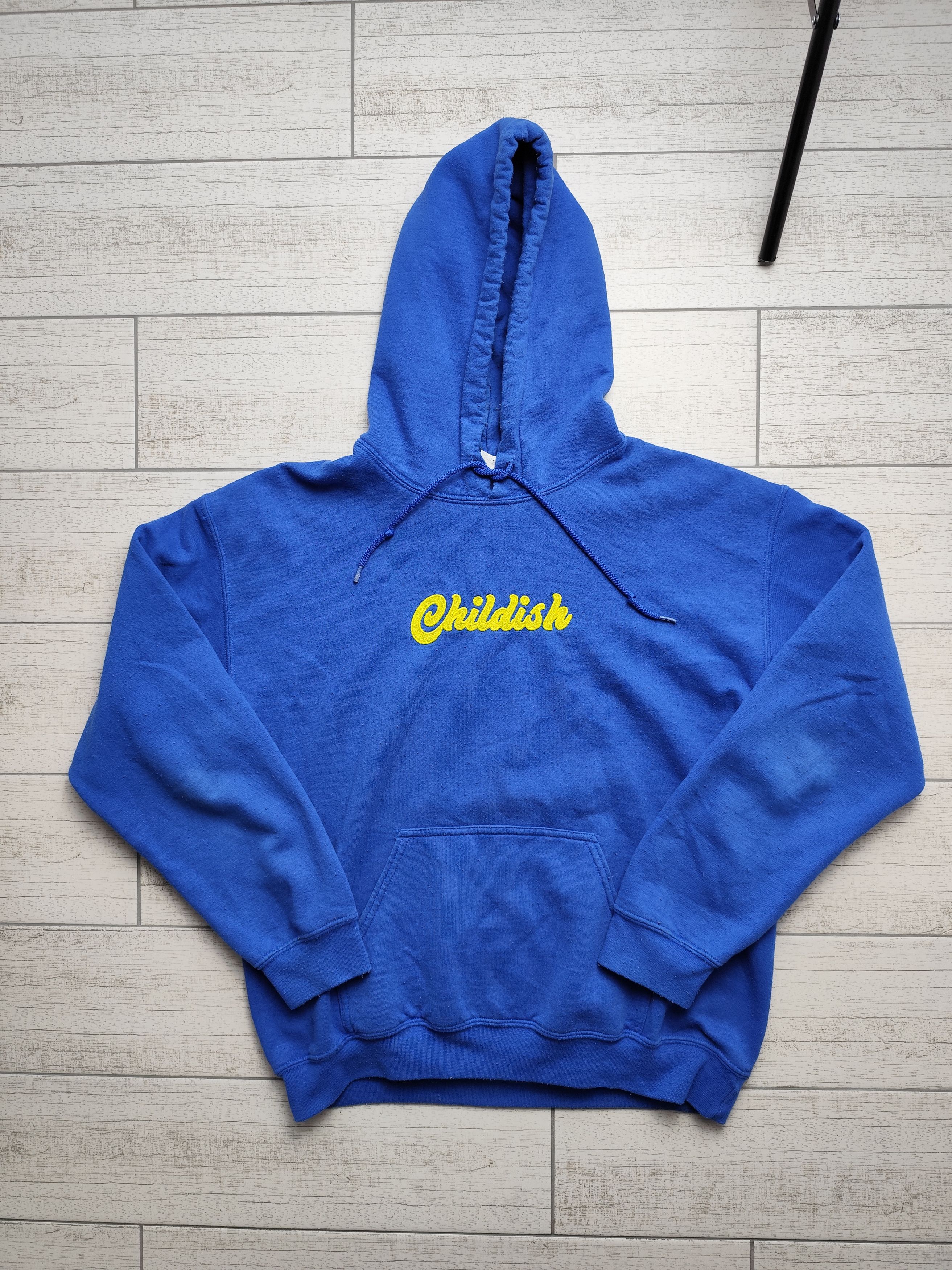 Blue childish hoodie sale