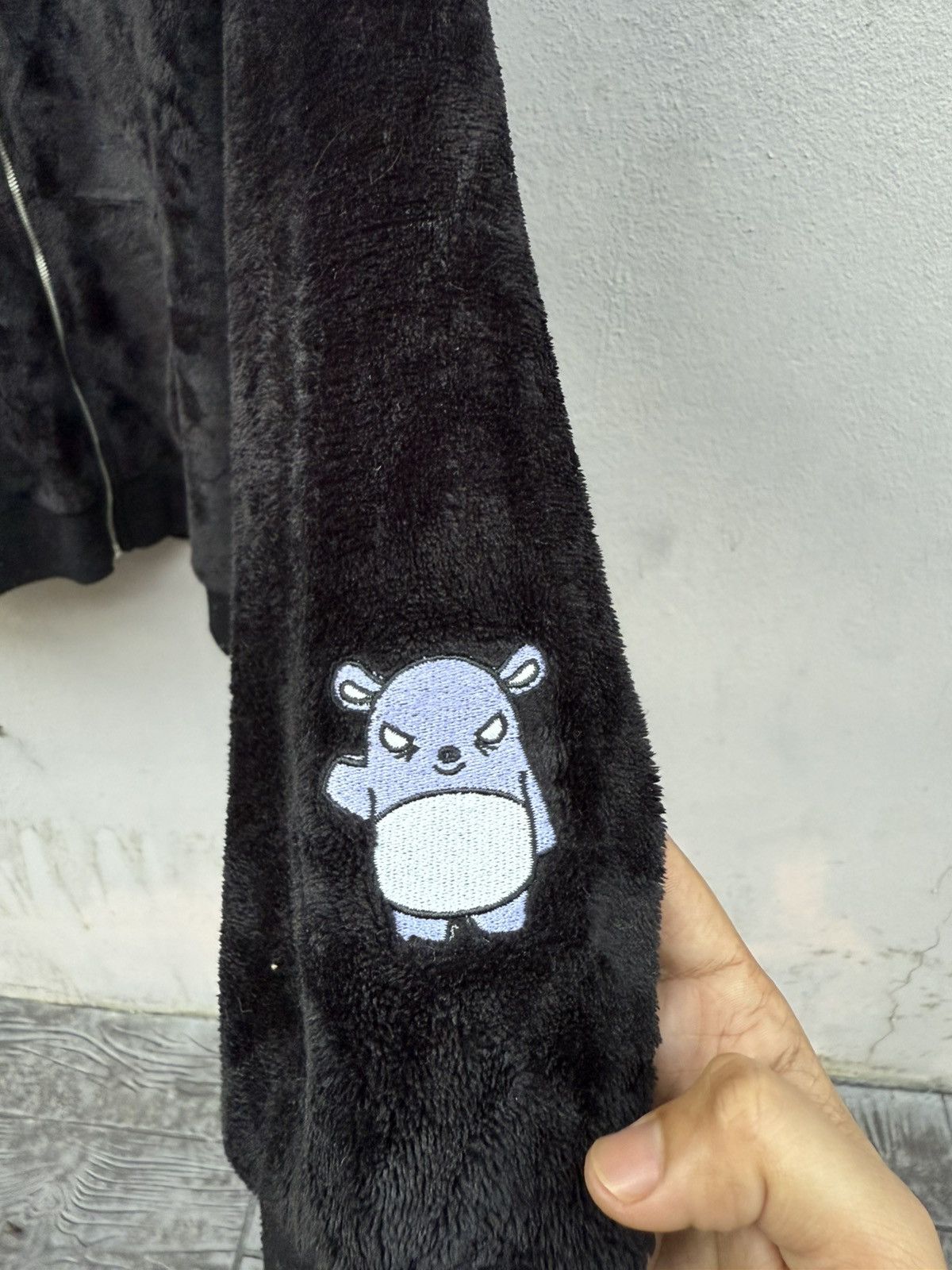 Anime KUROMI My Melody Universe Jester’s Hood Fleece Zipup Hoodie Size US XL / EU 56 / 4 - 2 Thumbnail