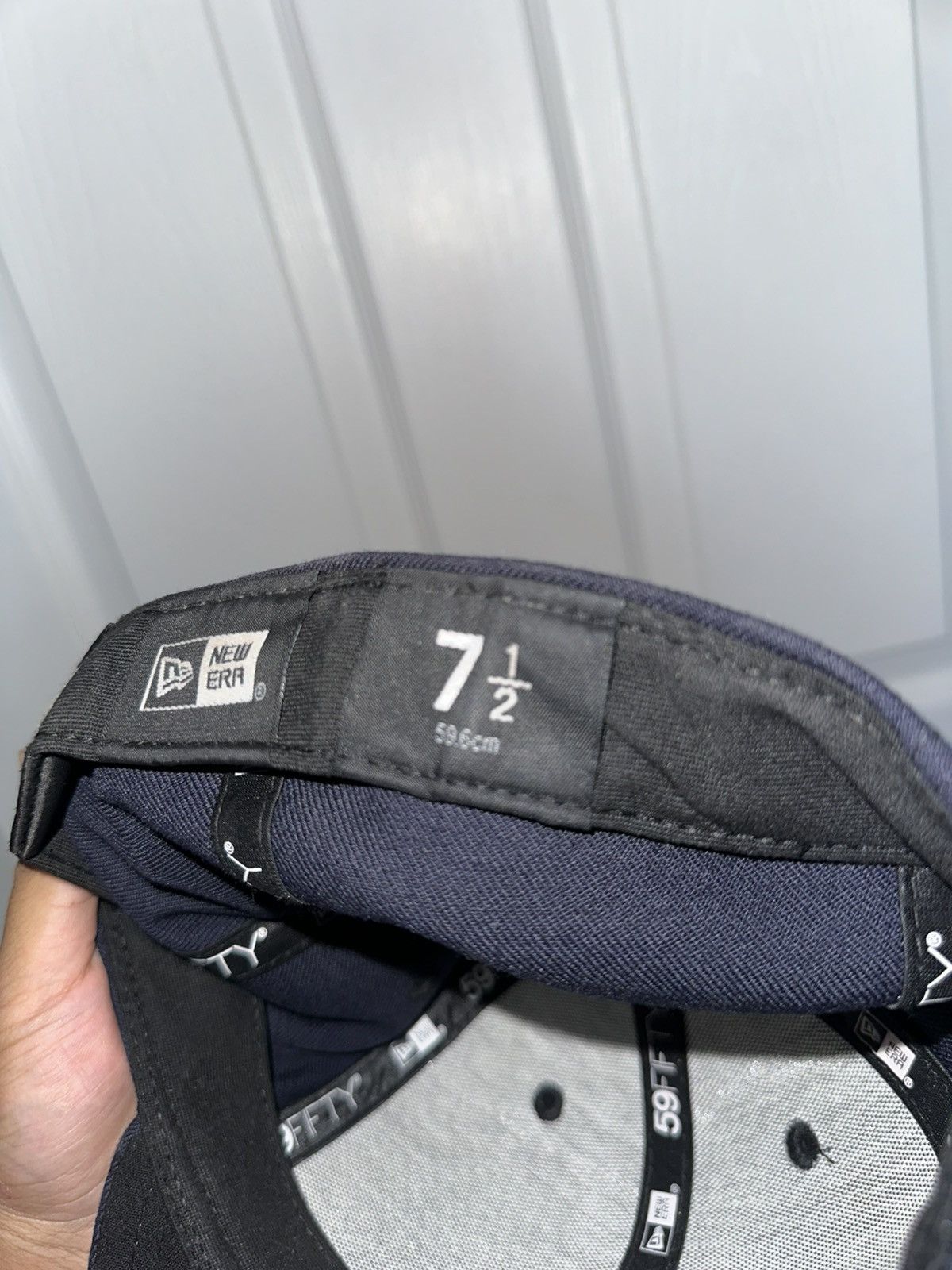 New Era NAVY New Era Fitted Yankee cap Size ONE SIZE - 6 Thumbnail