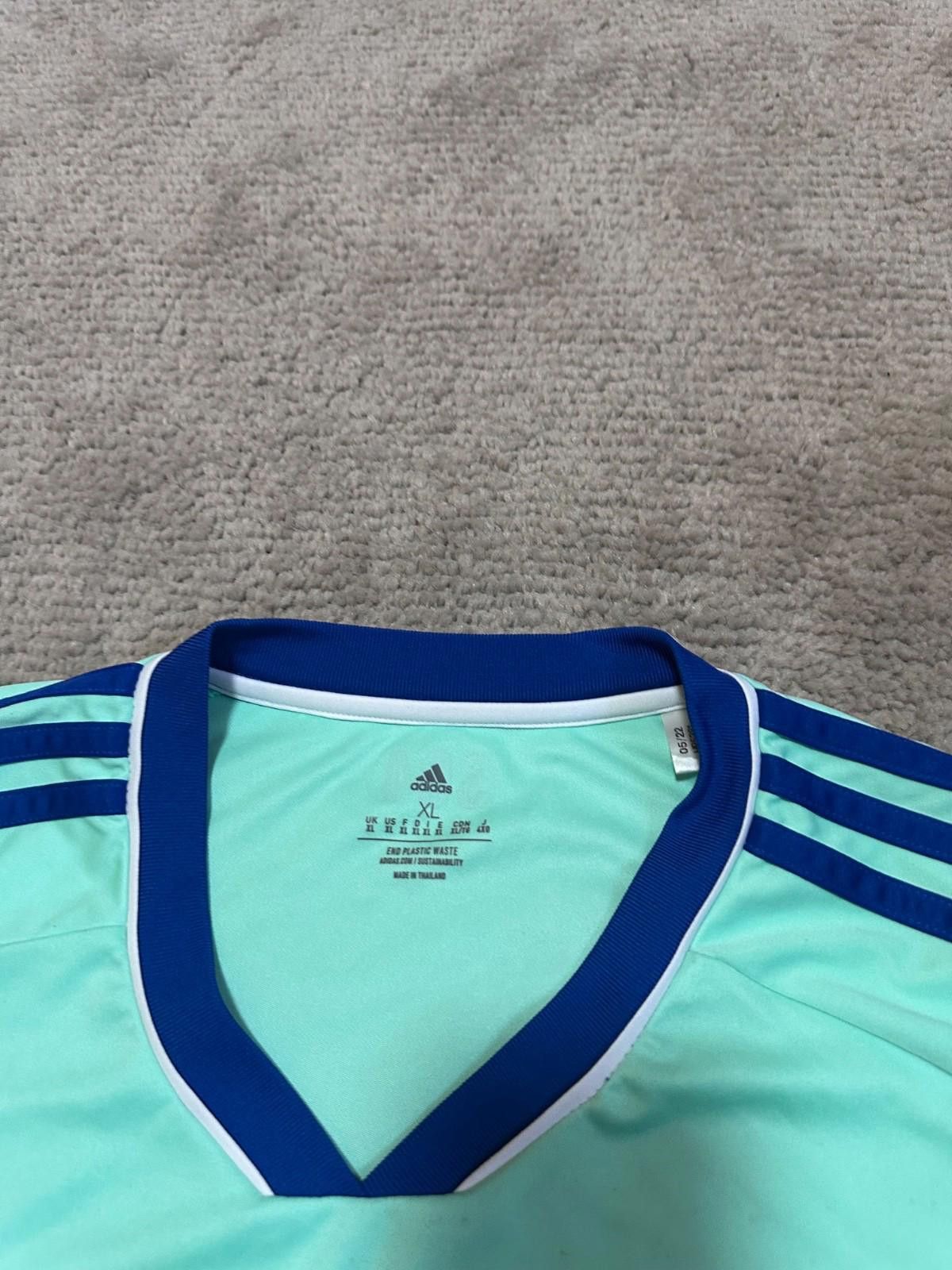 Adidas Schalke 04 2022/23 Third Football Shirt Soccer Jersey Trikot Size ONE SIZE - 4 Thumbnail