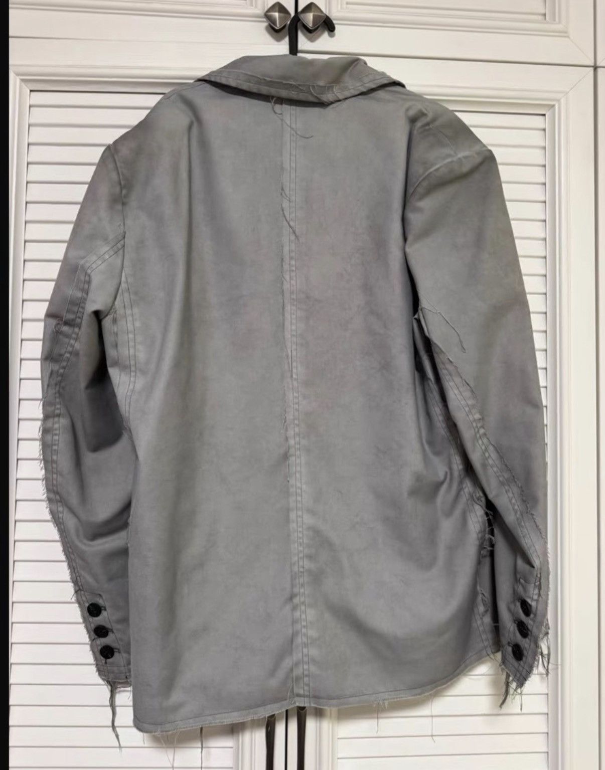 Unknown London Unknownworld LOST ISLAND Cold Dirty Tone Blazer J40 Size S / US 4 / IT 40 - 2 Thumbnail