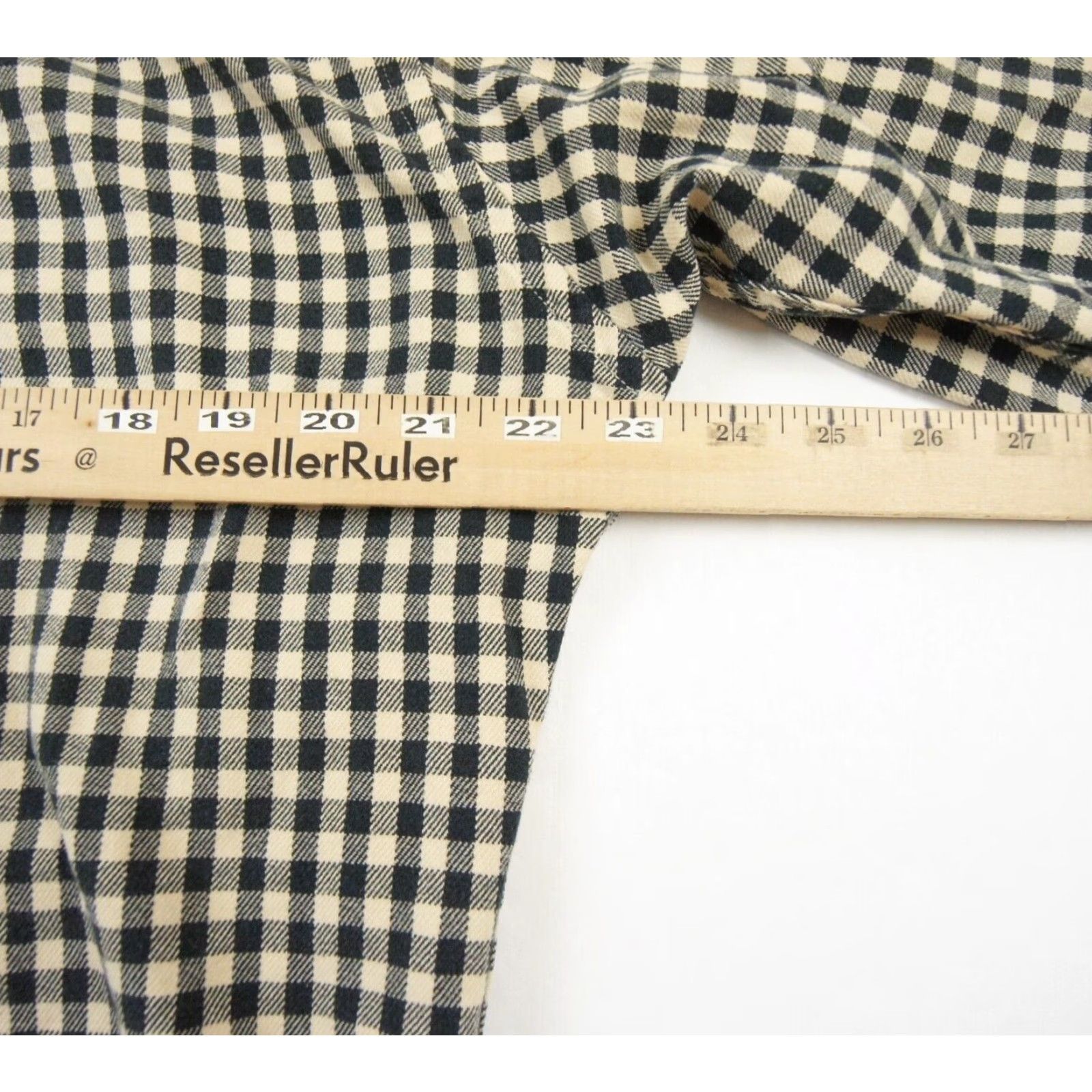 Ralph Lauren Ralph Lauren Mens Medium Button Down Shirt Beige Check Cotton Button-Up Mens Size US M / EU 48-50 / 2 - 7 Thumbnail