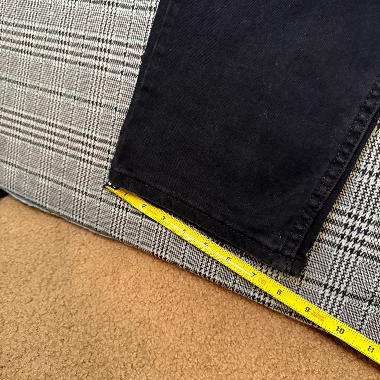 Levi's Levi's 514 Men's Jeans Black Denim Straight Fit Size 38x32 Size US 38 / EU 54 - 5 Thumbnail