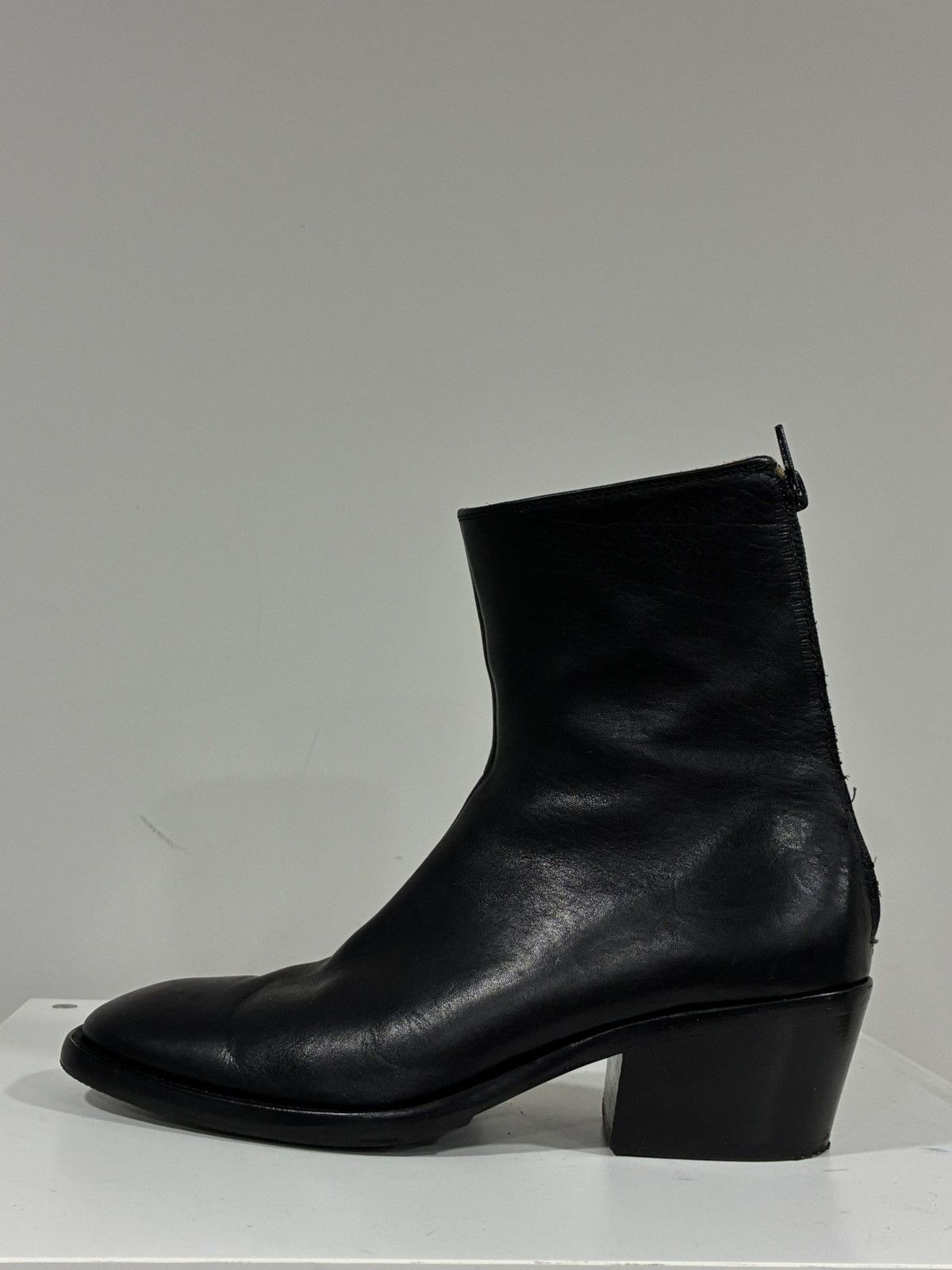 Acne Studios Square Toe Leather Boot. Size US 8 EU 41 Size US 8 / EU 41 - 14 Thumbnail