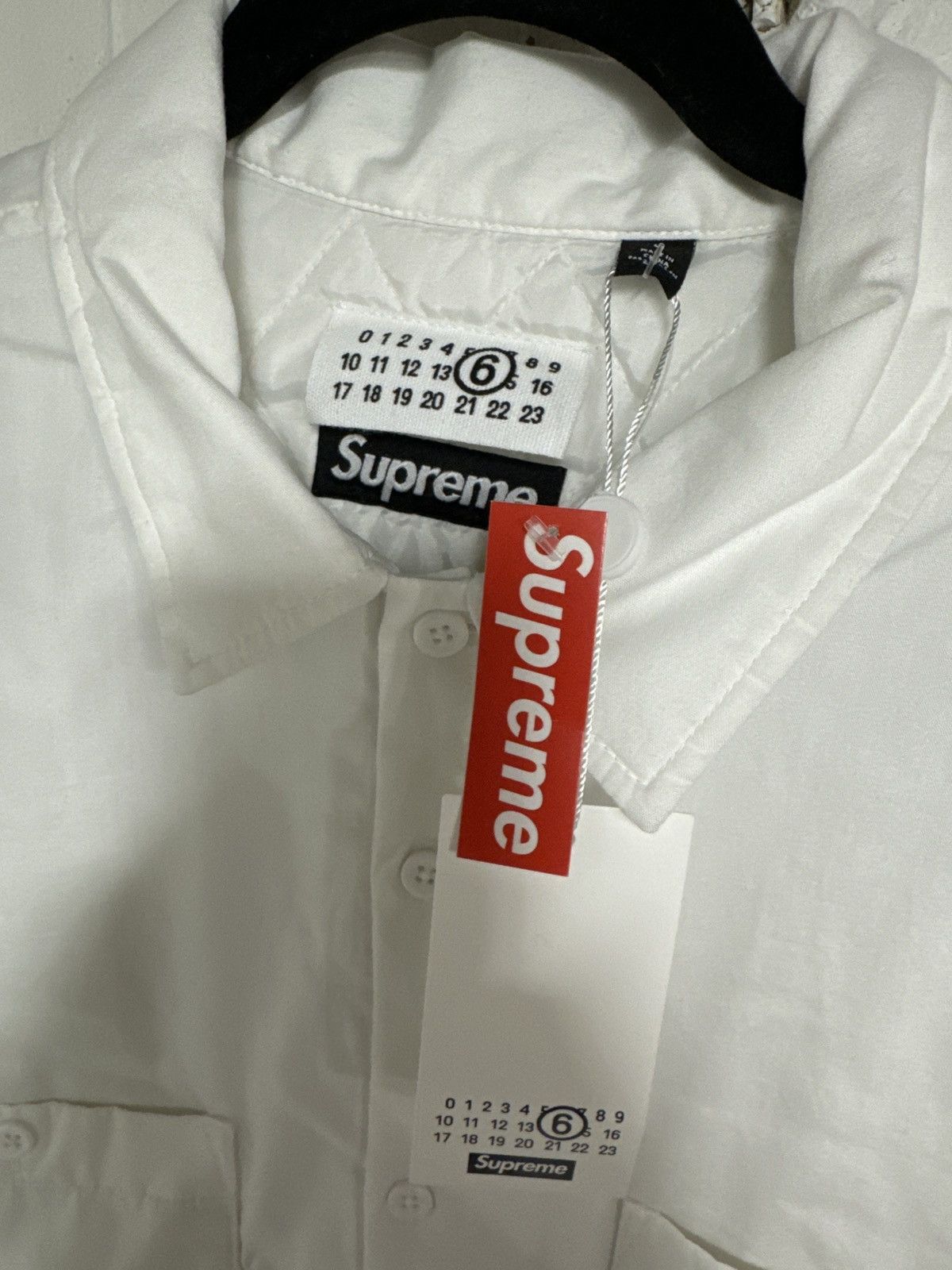 Maison Margiela × Supreme Supreme MM6 Mason Margiela Padded Shirt Size US L / EU 52-54 / 3 - 3 Thumbnail