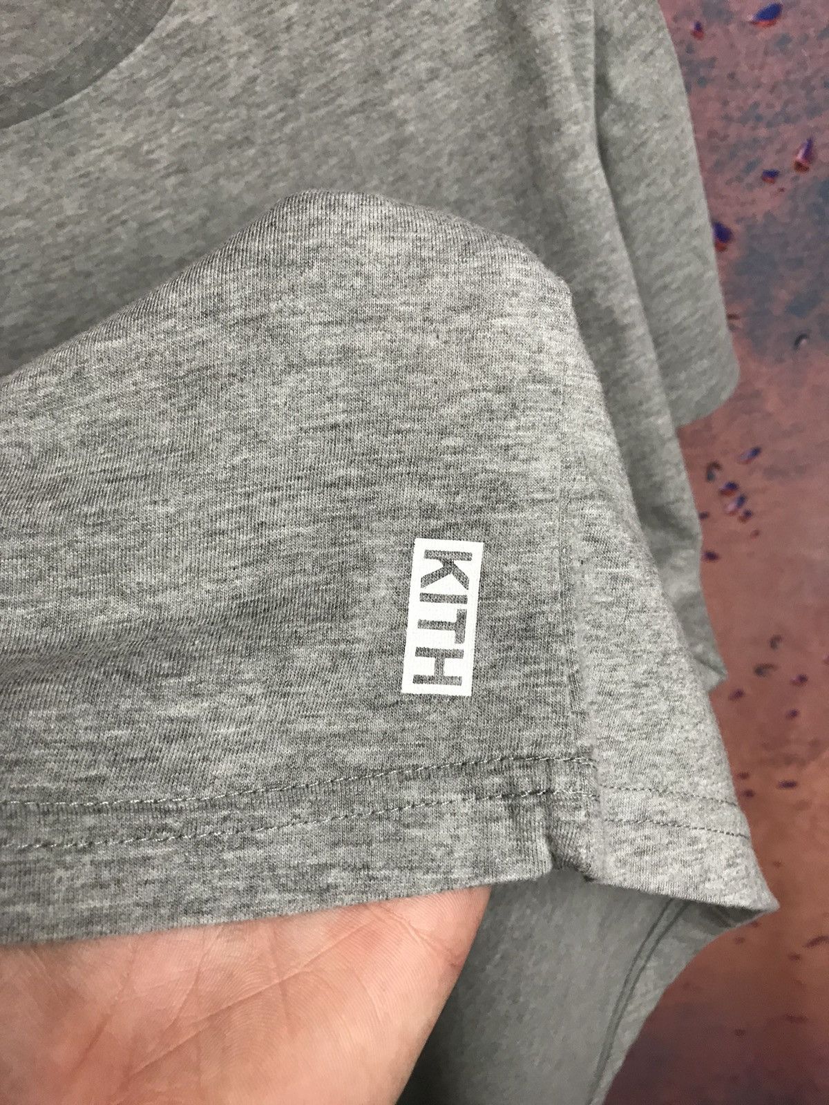 Designer × Kith Kith designer streetwear small logo tee Size US XL / EU 56 / 4 - 4 Thumbnail