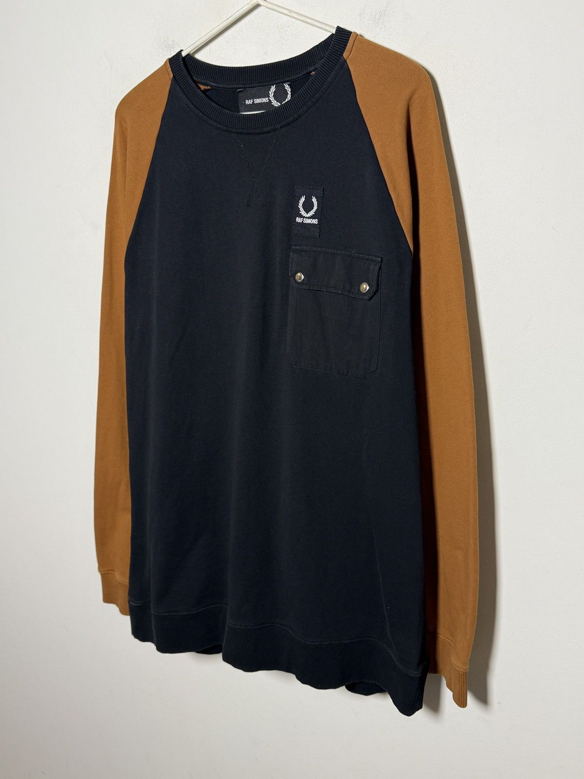 Raf Simons Raf Simons x Fred Perry long sleeve sweatshirt in cotton Size US L / EU 52-54 / 3 - 4 Thumbnail