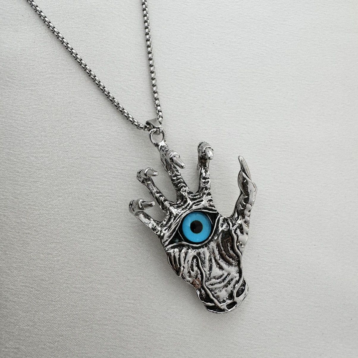 Other Evil Eye Hand Pendant Necklace for Men Women,Unisex Style Size ONE SIZE - 2 Thumbnail