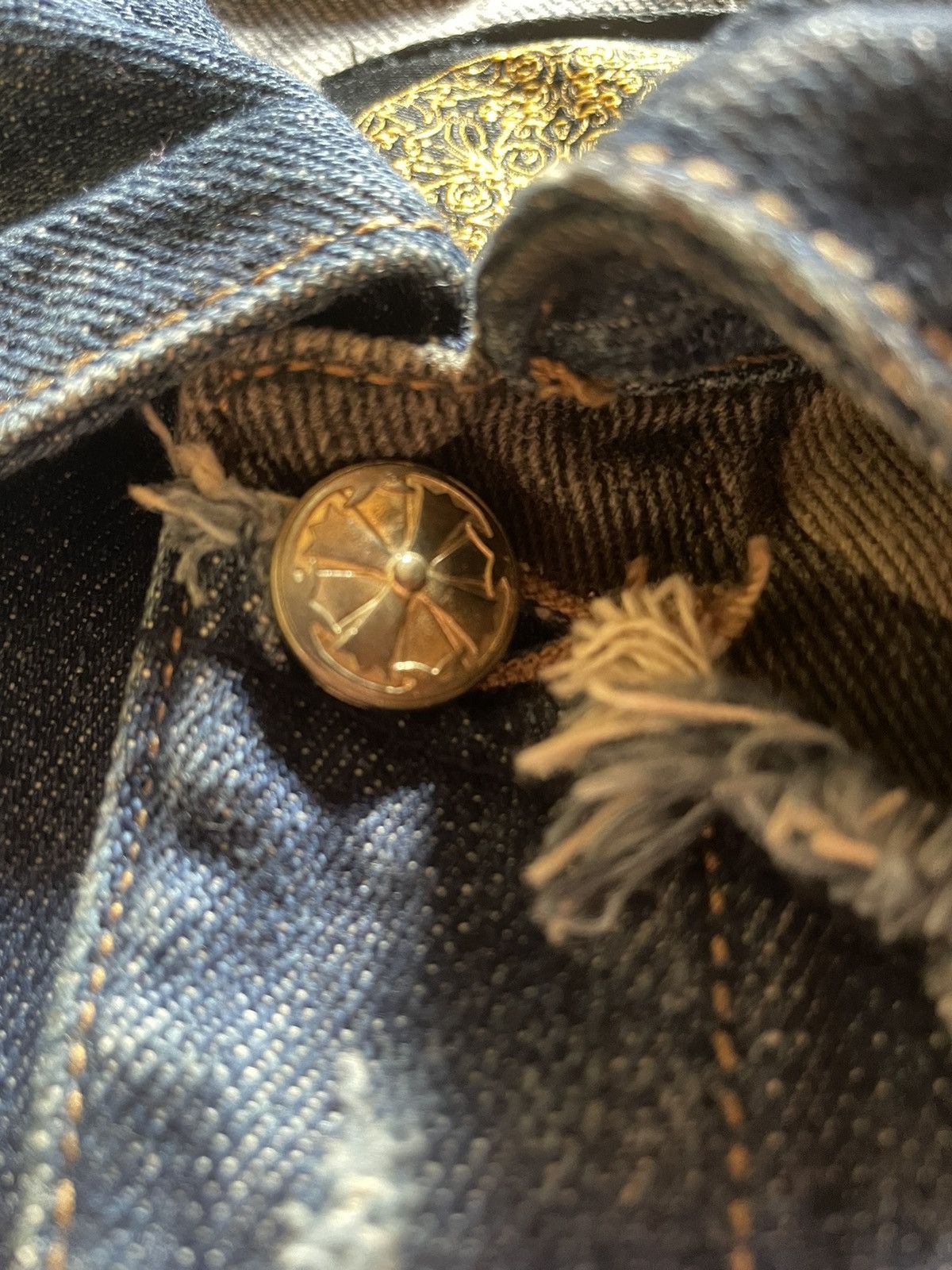 Japanese Brand Midas Boro Denim Jacket Size US S / EU 44-46 / 1 - 5 Thumbnail