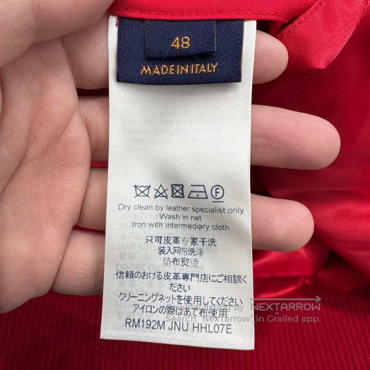 Louis Vuitton louis vuitton red and white varsity jacket. Size US L / EU 52-54 / 3 - 4 Thumbnail
