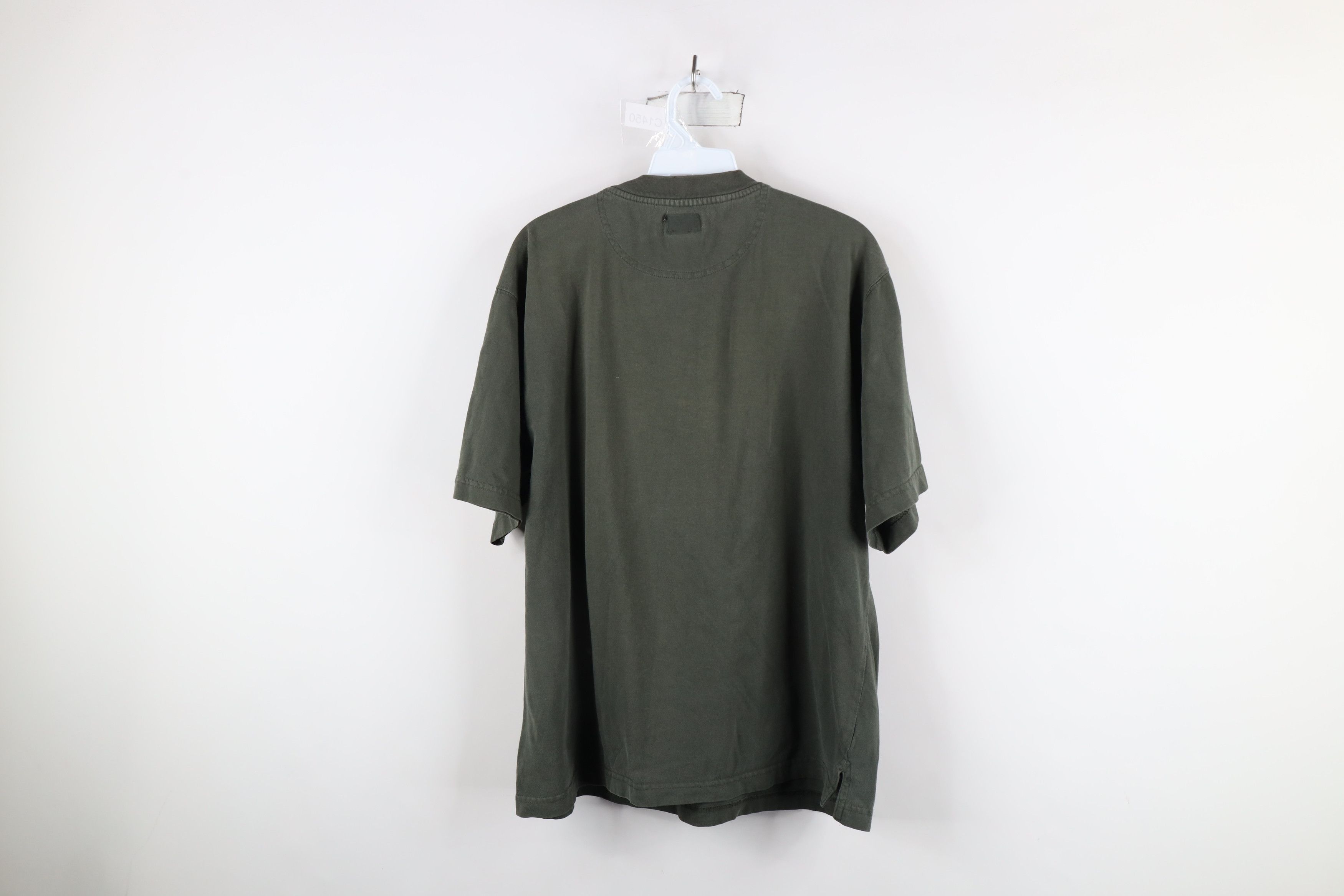 Dickies × Vintage Vintage Dickies Blank Short Sleeve Henley T-Shirt Green Size US L / EU 52-54 / 3 - 11 Thumbnail