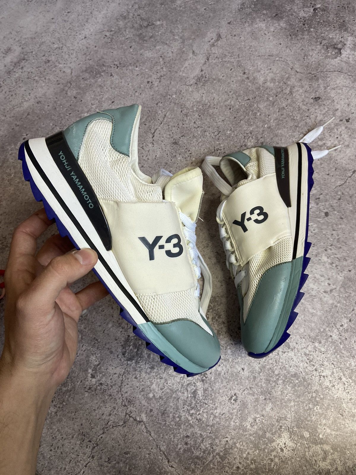 Yohji Yamamoto Vintage Adidas Y3 Sneakers Balenciaga Vibe Size US 7 / IT 37 - 2 Thumbnail