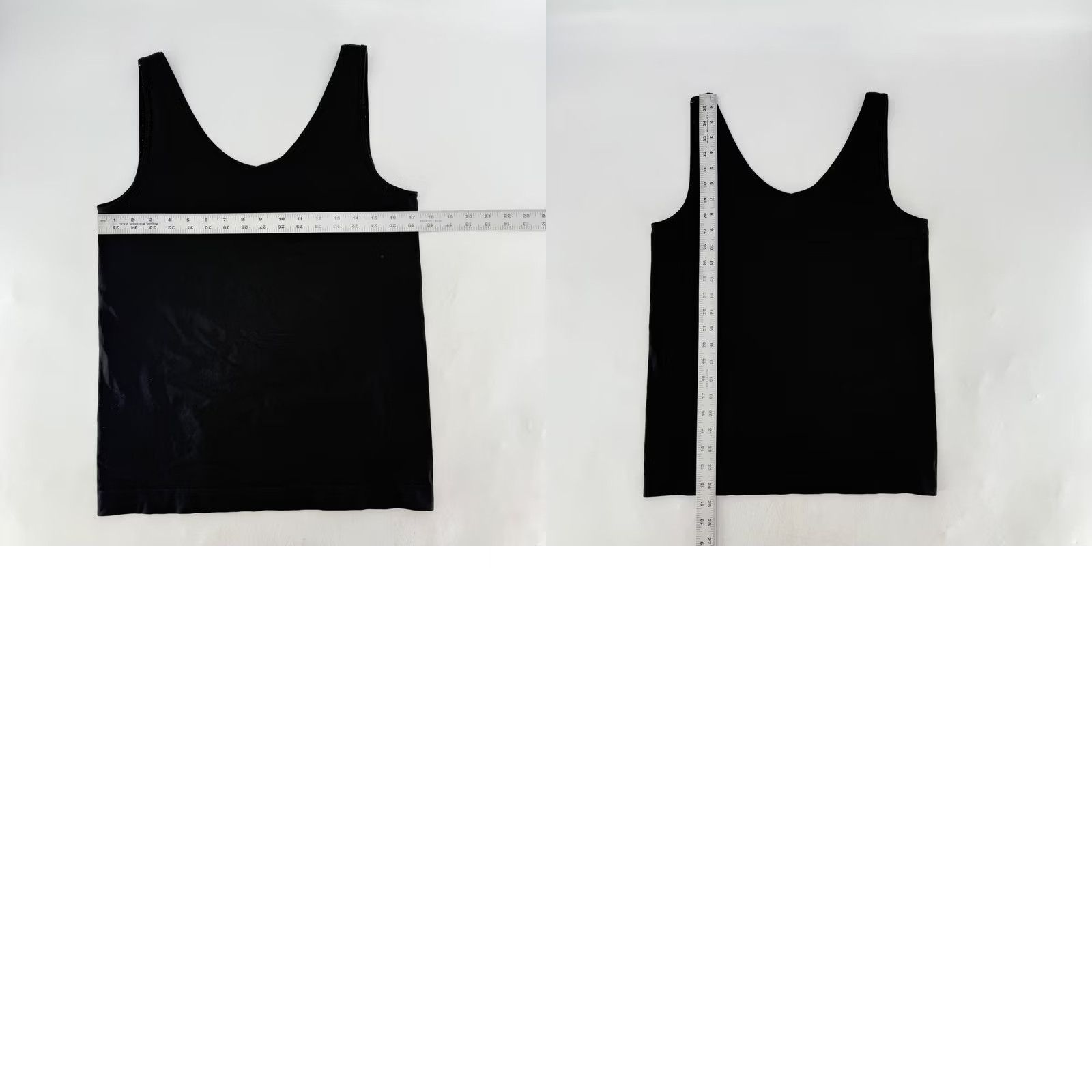 Vintage WHBM Black Tank Top Sleeveless V Neck Casual Layering Basic Womens Size L Size L / US 10 / IT 46 - 8 Thumbnail