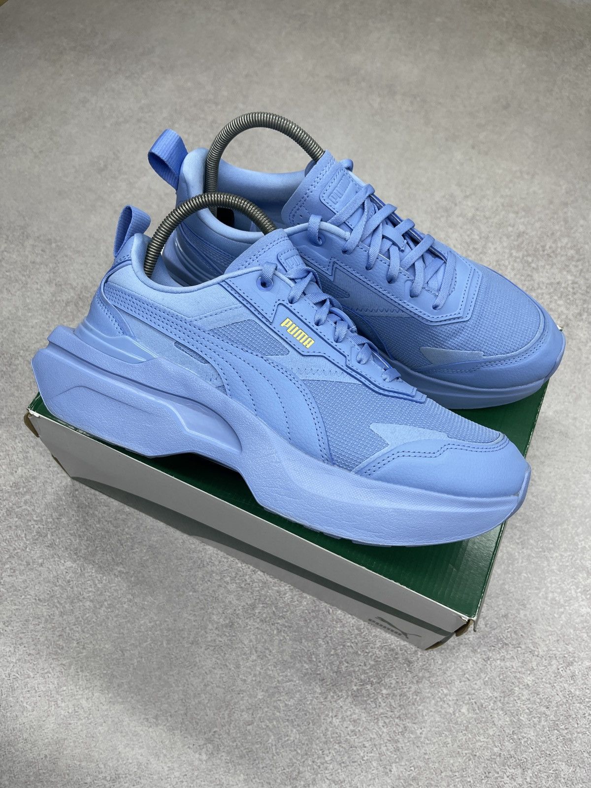 Puma New Puma Kosmo Rider Tonal Sneakers Blue With Box Size 40.5 Size US 9.5 / IT 39.5 - 2 Thumbnail