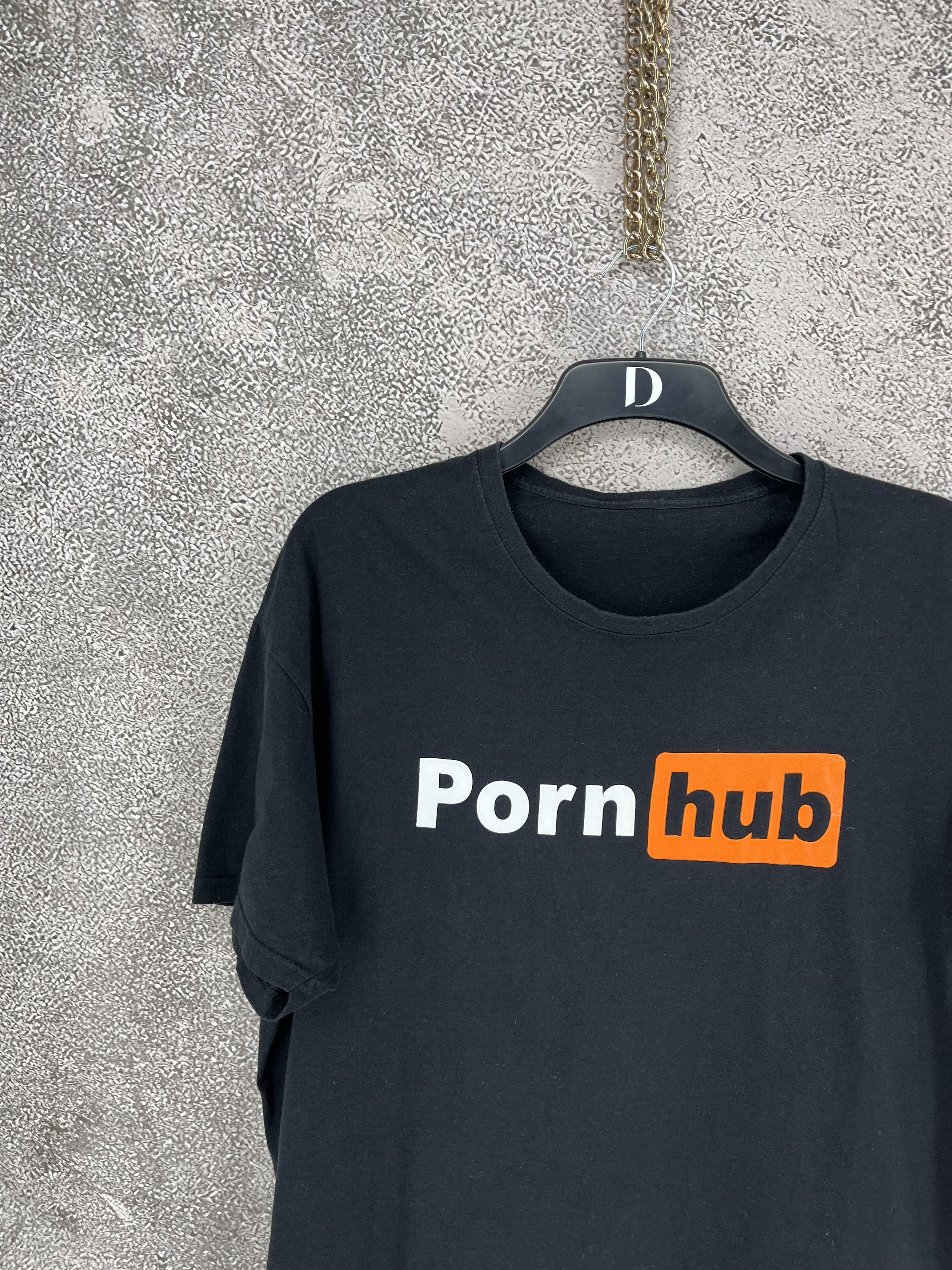 Band Tees T Shirt Tee PornHub Sex 18+ Big Logo Graphic Size US XL / EU 56 / 4 - 4 Thumbnail