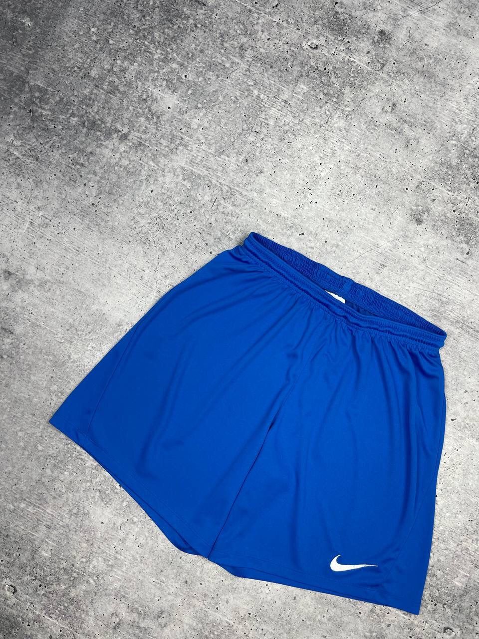 Nike × Vintage Vintage Nike 90’s Y2K Style Drill Blue Soccer Casual Shorts Size US 36 / EU 52 - 2 Thumbnail