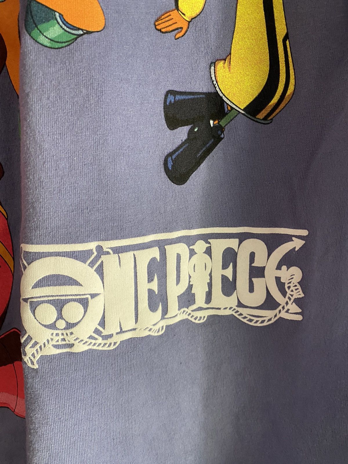 Anime Vintage One piece shirt anime graphics puff print Size US L / EU 52-54 / 3 - 4 Thumbnail