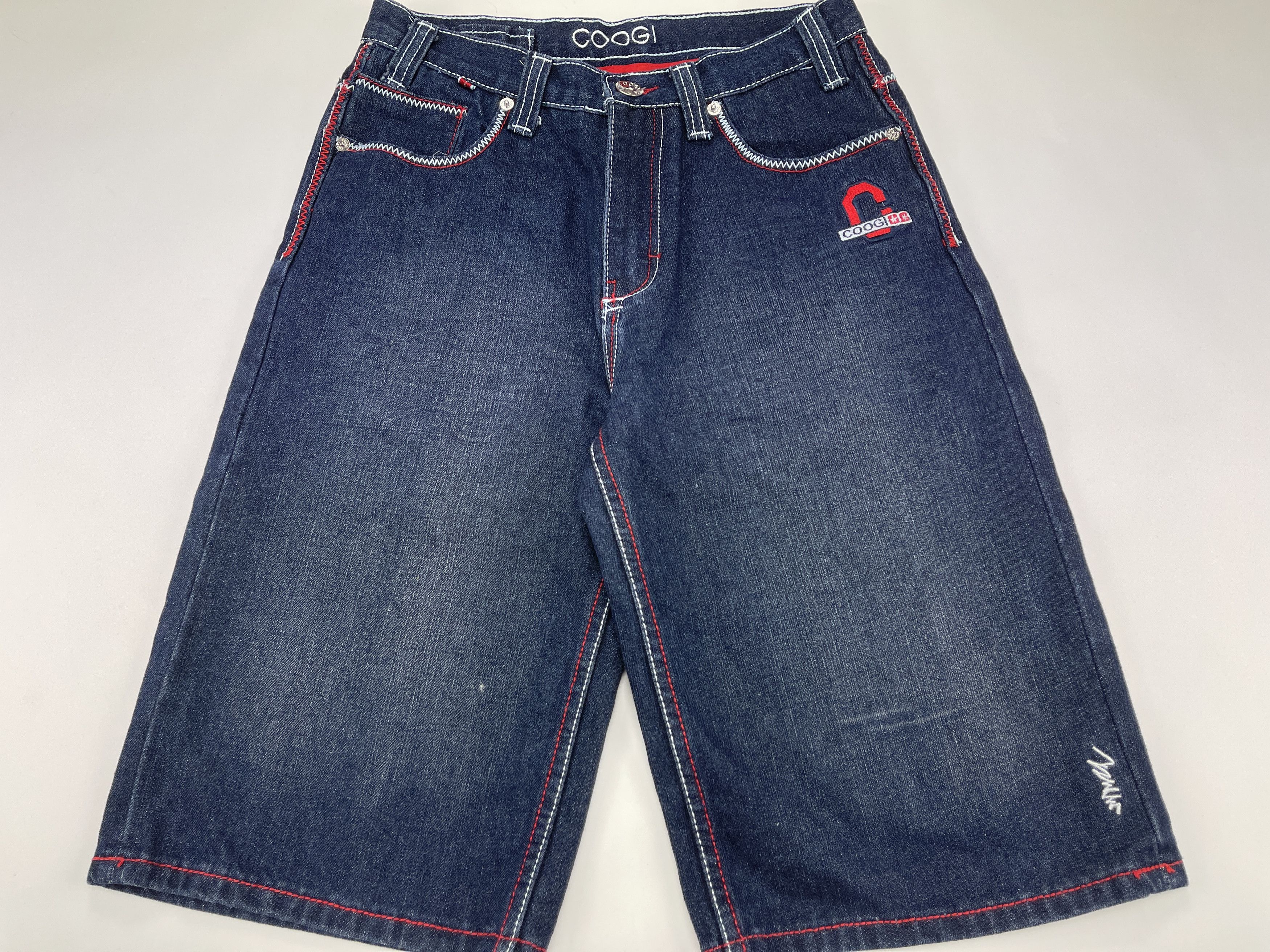 Coogi Coogi jeans shorts, vintage 90s hip hop 1990s skater Y2K 28 Size US 28 / EU 44 - 4 Thumbnail