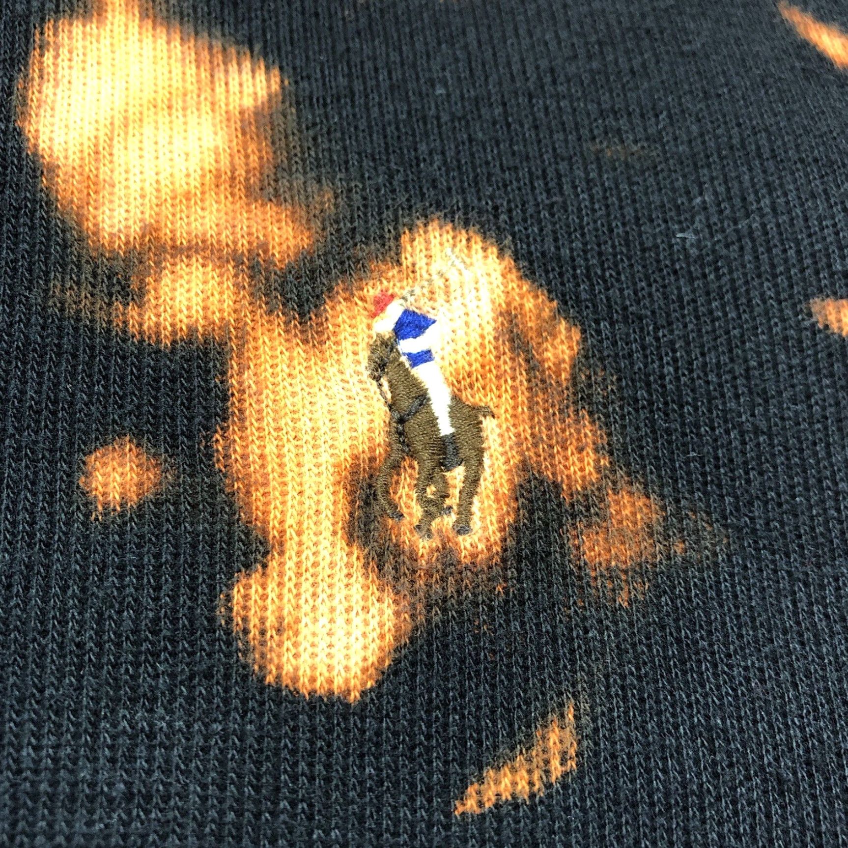Polo Ralph Lauren Polo Ralph Lauren Sweatshirt 1/4 Zip Tie Dye Acid Wash Multicolor Long Sleeve Rib Mens Large Size US L / EU 52-54 / 3 - 5 Thumbnail