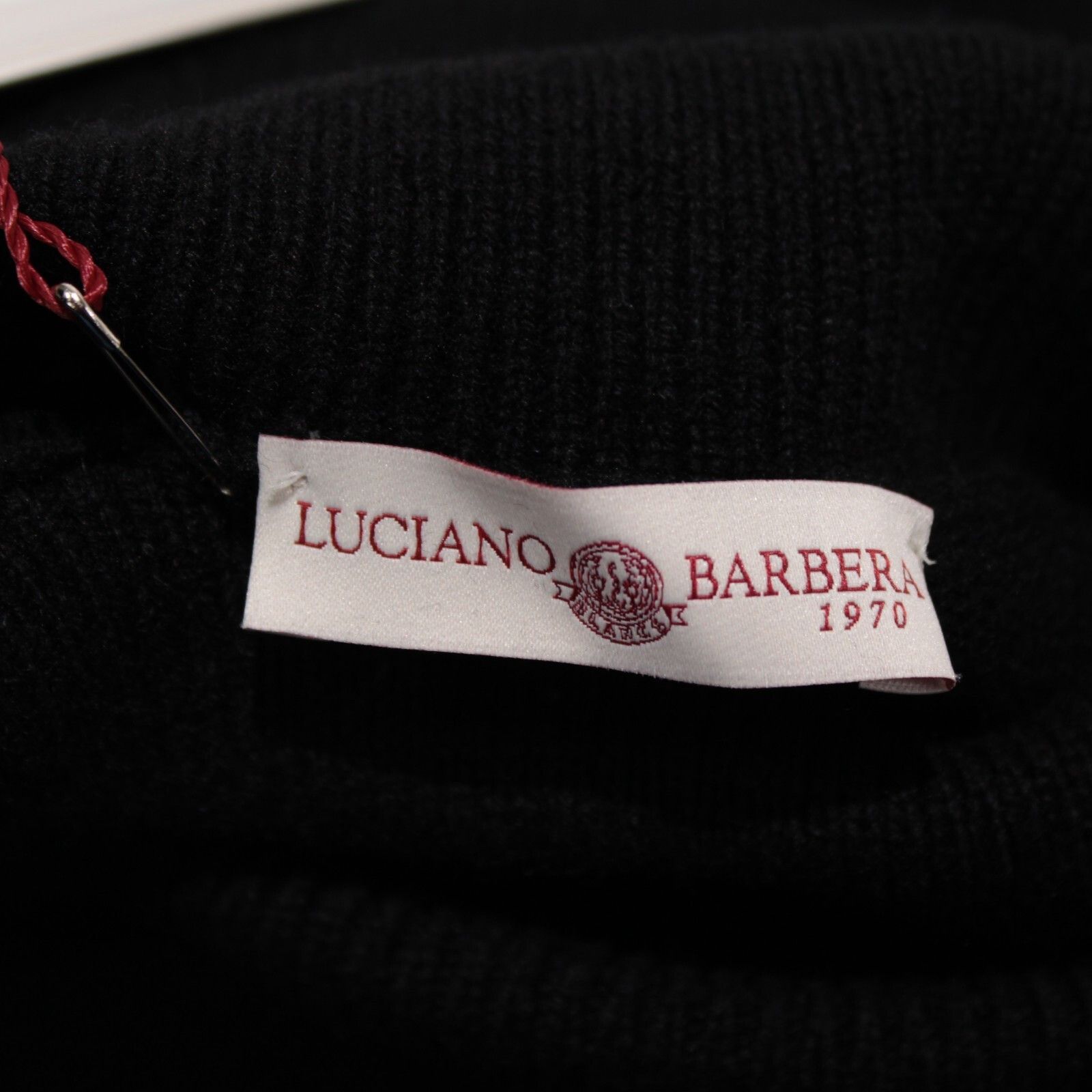 Luciano Barbera Luciano Barbera Sweater Size US XL in Black Size US XL / EU 56 / 4 - 7 Thumbnail