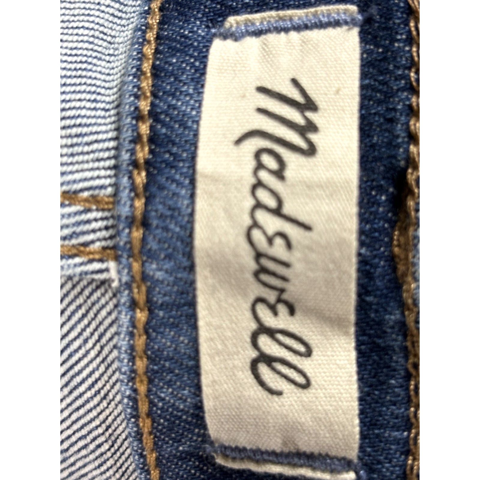 Madewell Madewell Jeans Skinny 10” High Rise Sz 26 Women’s Blue - Regular Size, Women, 26, Pre-owned Size 26" / US 2 / IT 38 - 5 Thumbnail