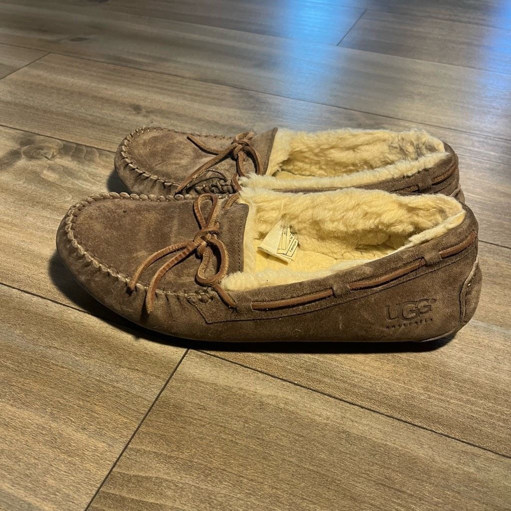 Ugg Ugg Australia Brown Fleece Lined House Shoes Women 10 Size US 10 / IT 40 - 5 Thumbnail