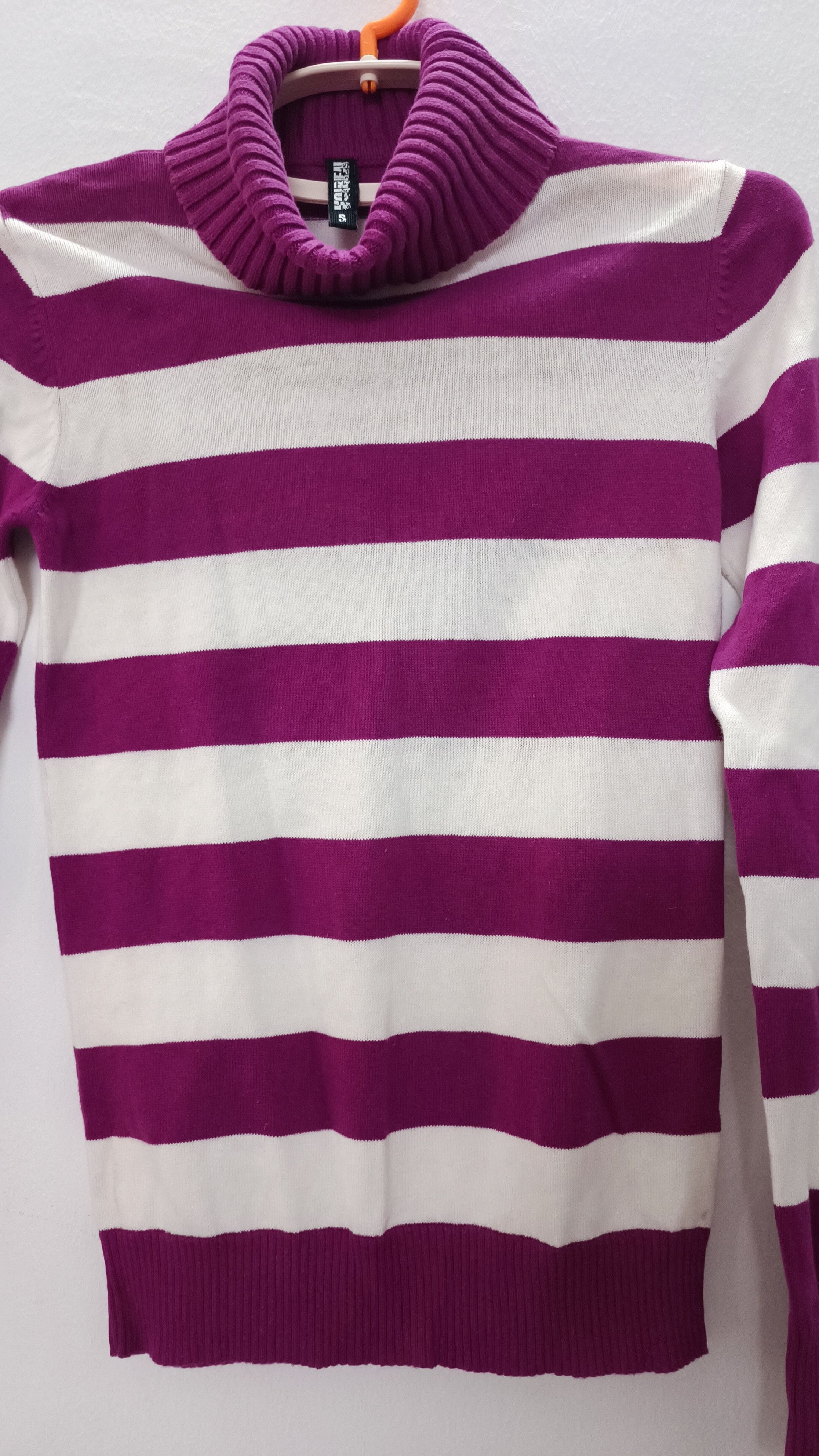 Earl Sweatshirt × Japanese Brand × Voi Jeans Voir Jeans Stripes Vintage Look Sweatshirts Size S / US 4 / IT 40 - 2 Thumbnail