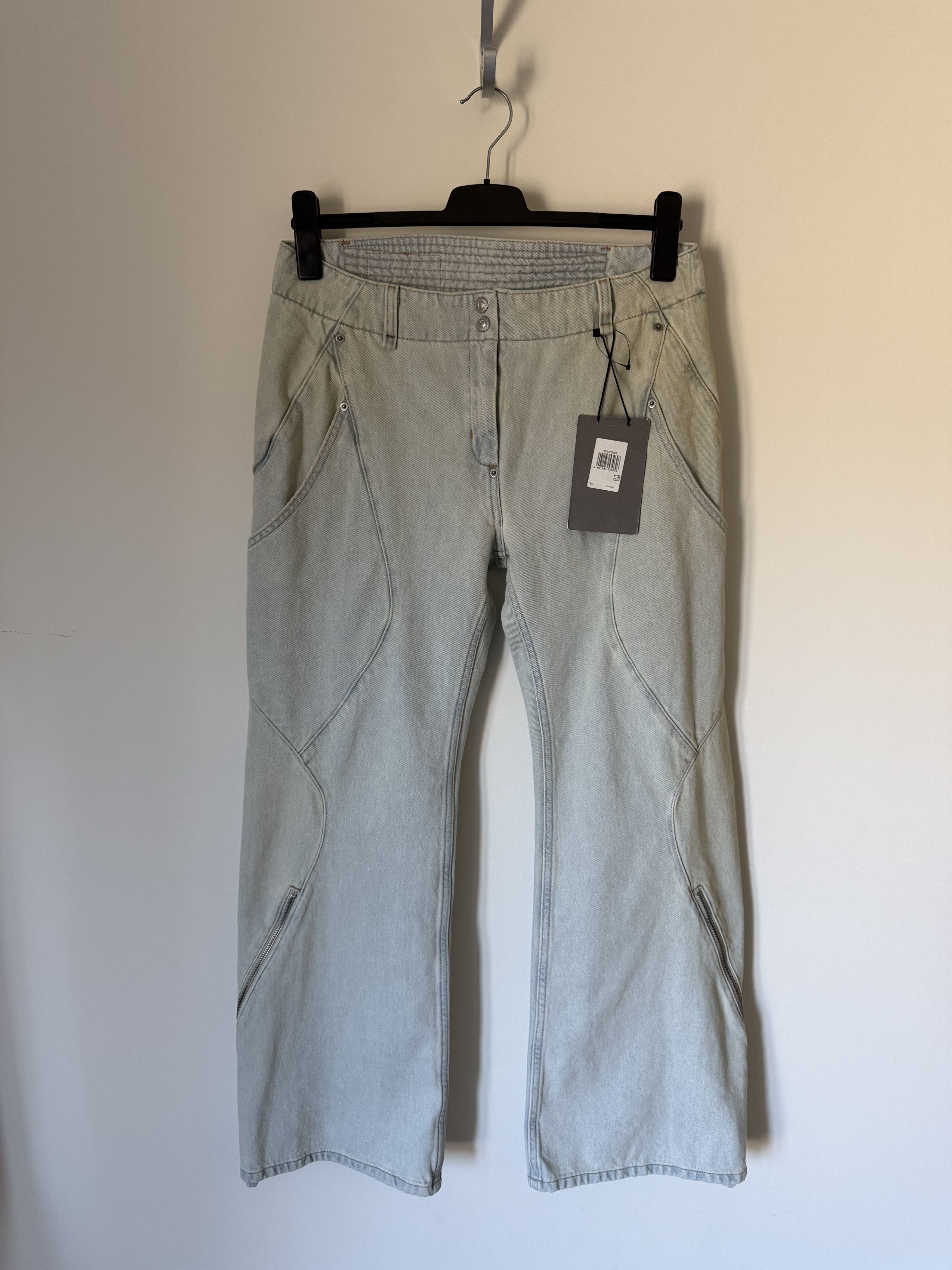 Kiko Kostadinov × Levi's Kiko Kostadinov Levi's Carina Flared Jeans Size US 30 / EU 46 - 1 Thumbnail