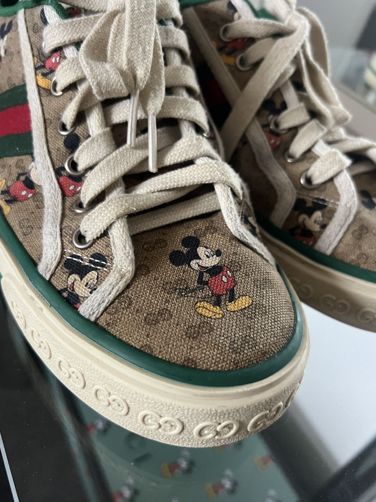 Gucci Gucci&Disney tennis 1977 “Mickey Mouse” Size US 7 / IT 37 - 2 Thumbnail