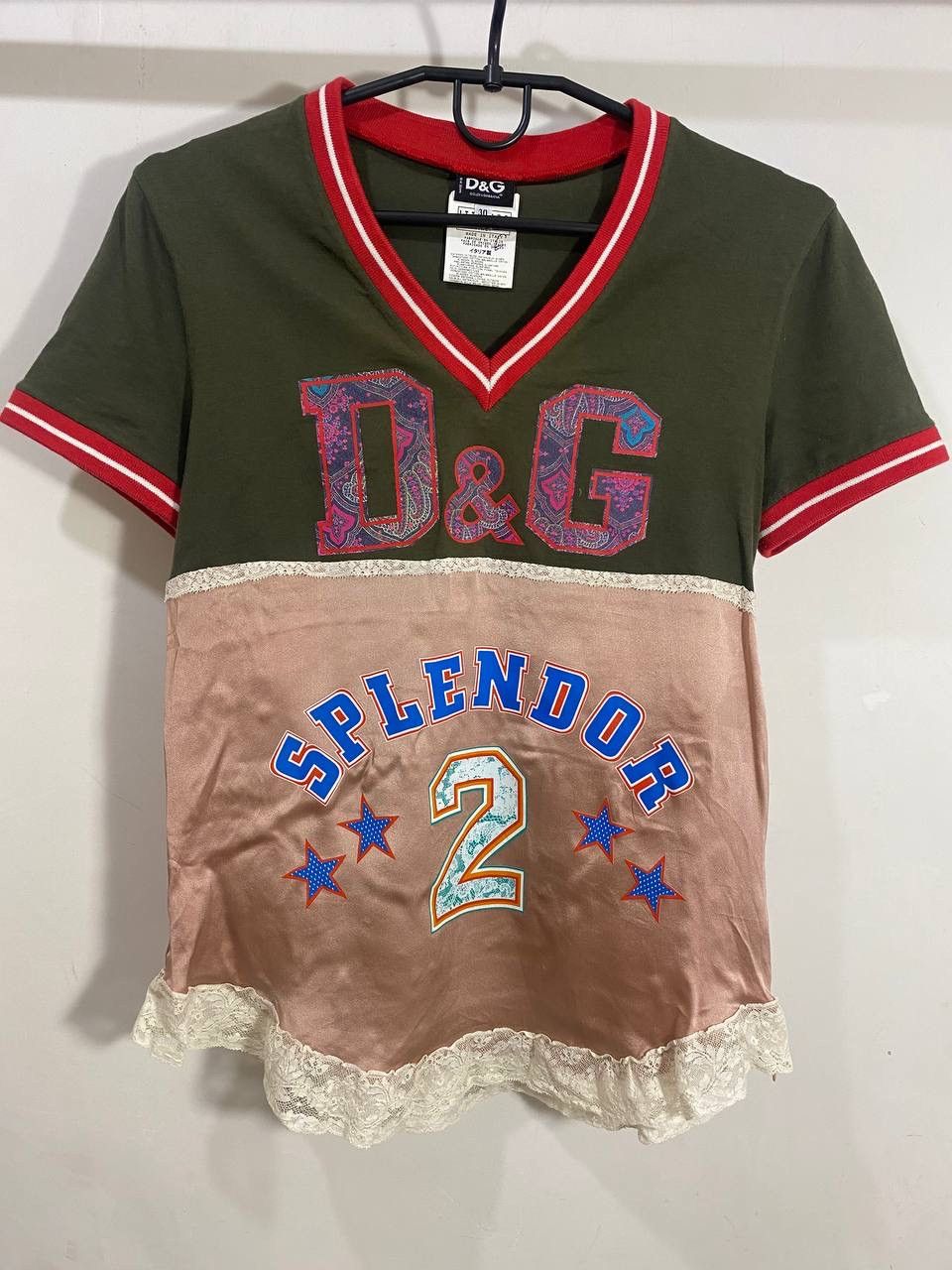Dolce & Gabbana Vintage t shirt rare Satin