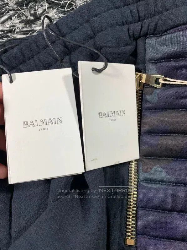 Balmain balmain camo panel jogger pants. Size US 36 / EU 52 - 4 Thumbnail