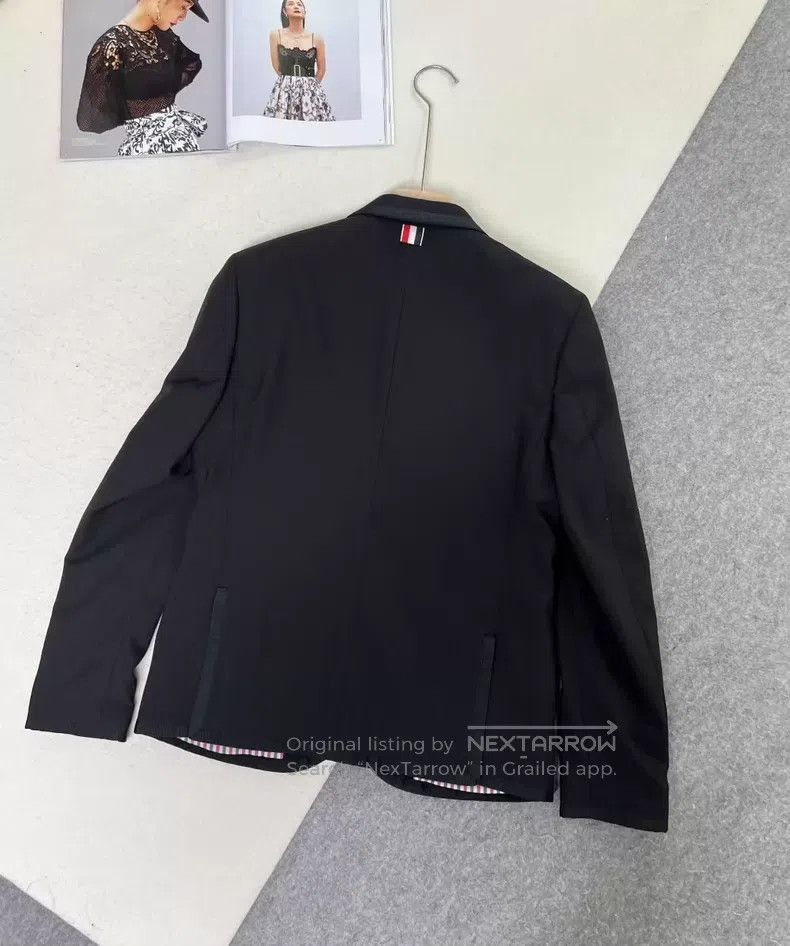 Thom Browne Thom Browne Black coat Size US M / EU 48-50 / 2 - 2 Thumbnail