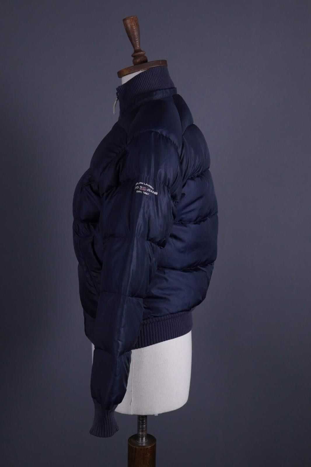 Designer Ralph Lauren Polo Jeans Co. Blue Down Puffer Jacket Size M Size M / US 6-8 / IT 42-44 - 7 Thumbnail