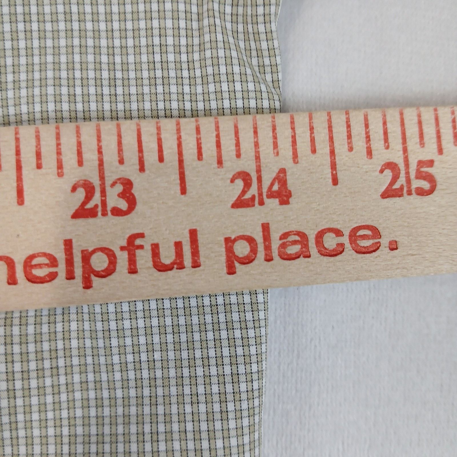 Ermenegildo Zegna Ermenegildo Zegna Dress Shirt 41/16 Green Check Long Sleeve Size US M / EU 48-50 / 2 - 8 Thumbnail