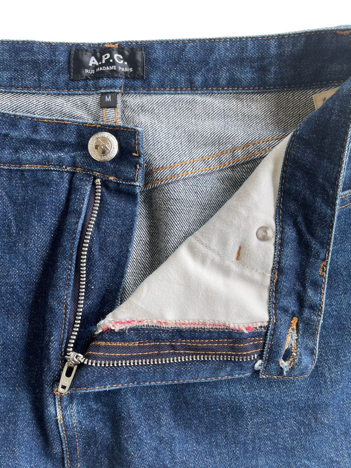 A.P.C. A.P.C Denim Mini Skirt Size 30" / US 8 / IT 44 - 5 Thumbnail
