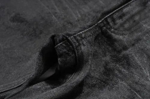VIBE Heavyweight washed and waxed micro flare hombre baggy jeans Size US 30 / EU 46 - 8 Thumbnail