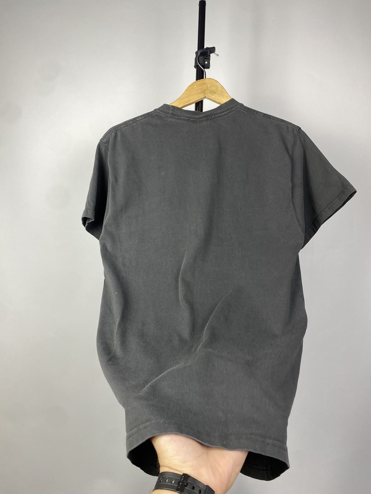 Nike × Vintage Nike Vintage T Shirt 90s Big Logo Y2k USA Affliciton Size US S / EU 44-46 / 1 - 10 Thumbnail