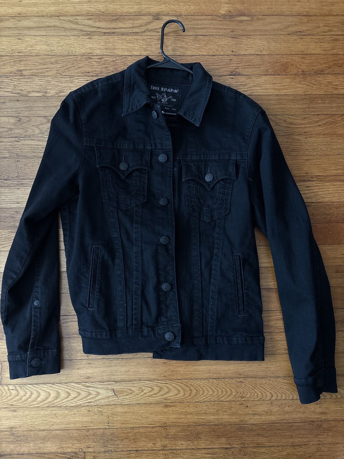 True Religion Black True Religion Trucker Jacket Size US L / EU 52-54 / 3 - 4 Thumbnail