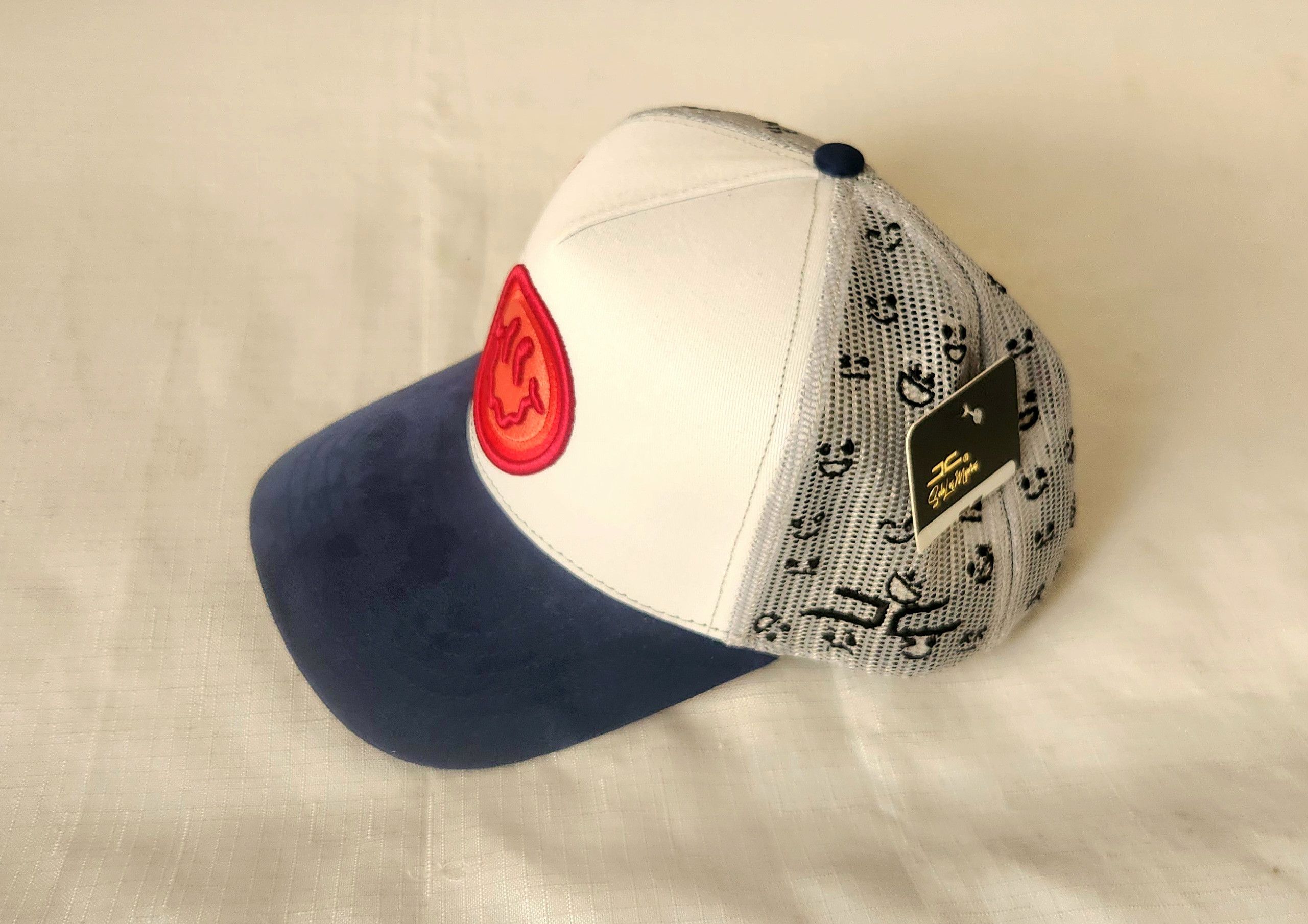 Other JC hats White Navy colorblock Beautiful Disaster Snapback Size ONE SIZE - 5 Thumbnail