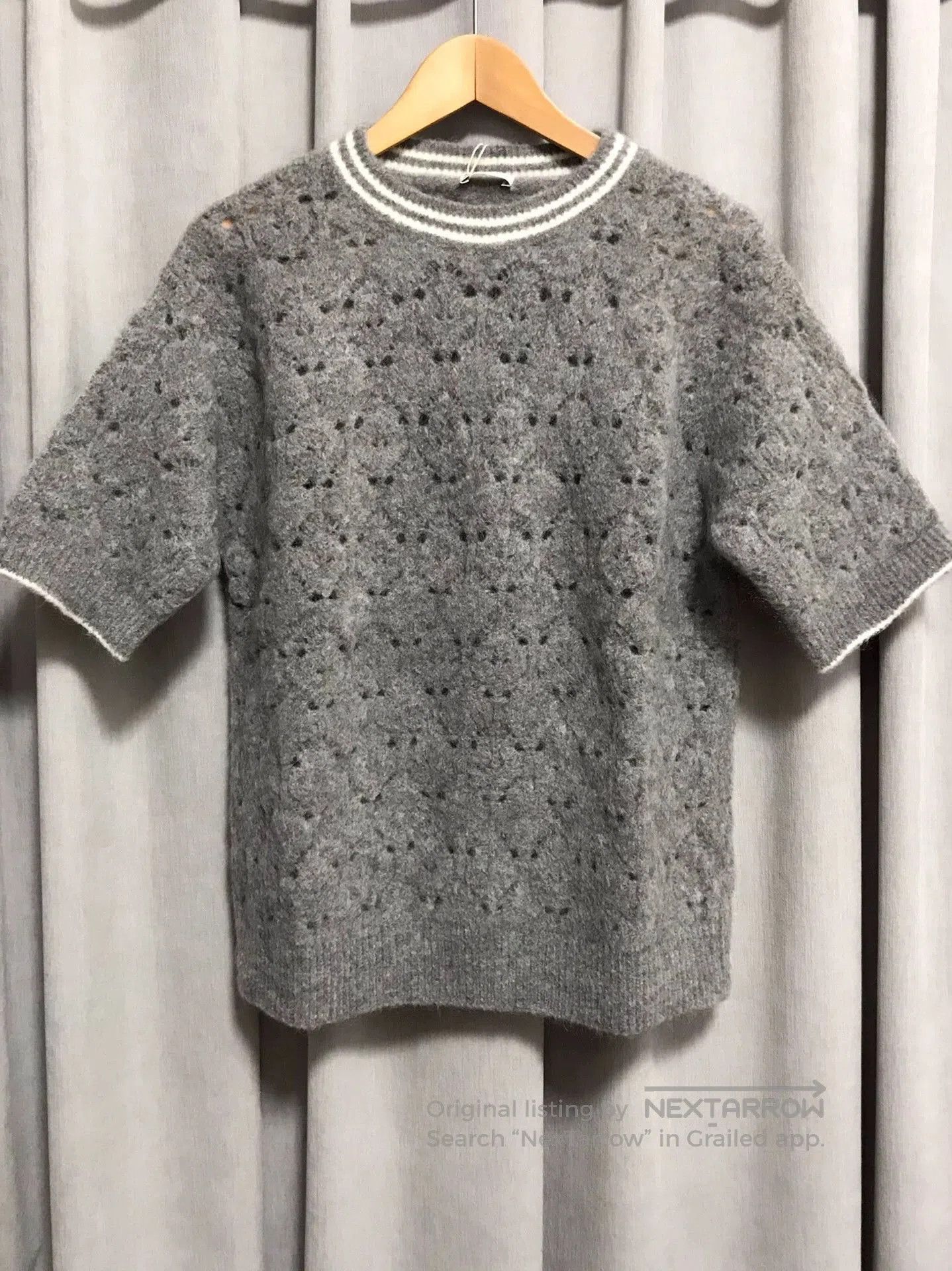 Brunello Cucinelli Brunello Cucinelli Gray Knit Sweater. Size US M / EU 48-50 / 2 - 1 Thumbnail