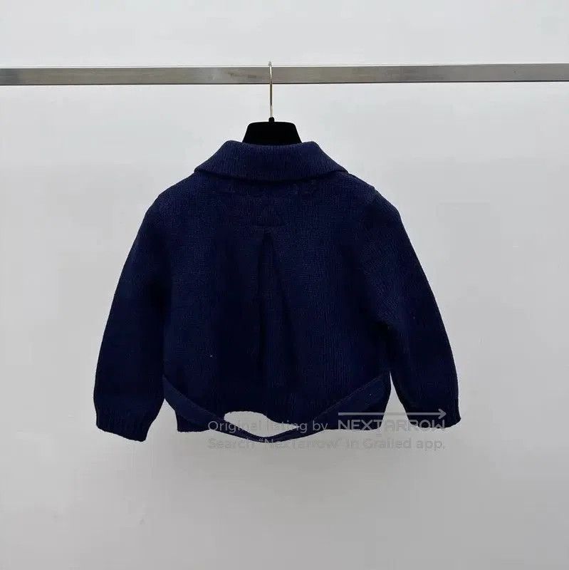 Miu Miu Miu Miu Navy Blue Women's Cardigan . Size S / US 4 / IT 40 - 2 Thumbnail