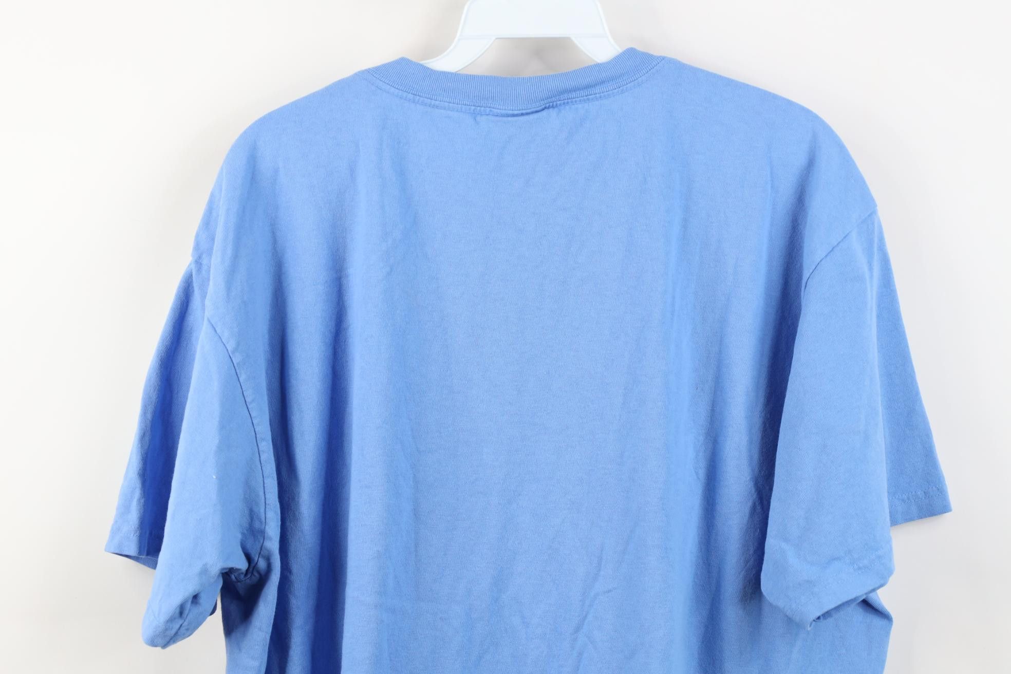 Polo Ralph Lauren Deadstock Vintage 90s Ralph Lauren Monogram T-Shirt Blue Size US L / EU 52-54 / 3 - 13 Thumbnail